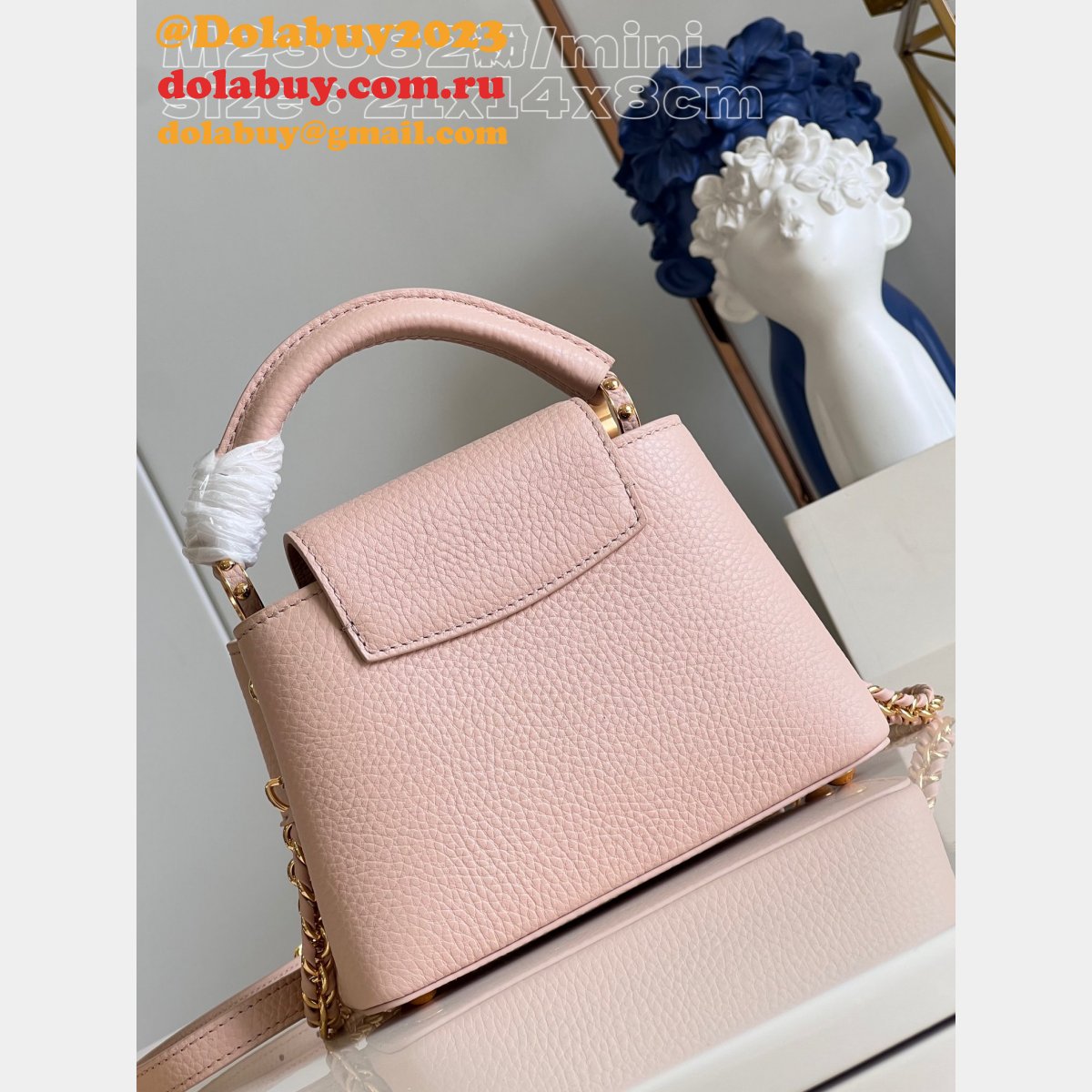 Capucines M23082 Louis Vuitton Inspired Best High Quality Bag
