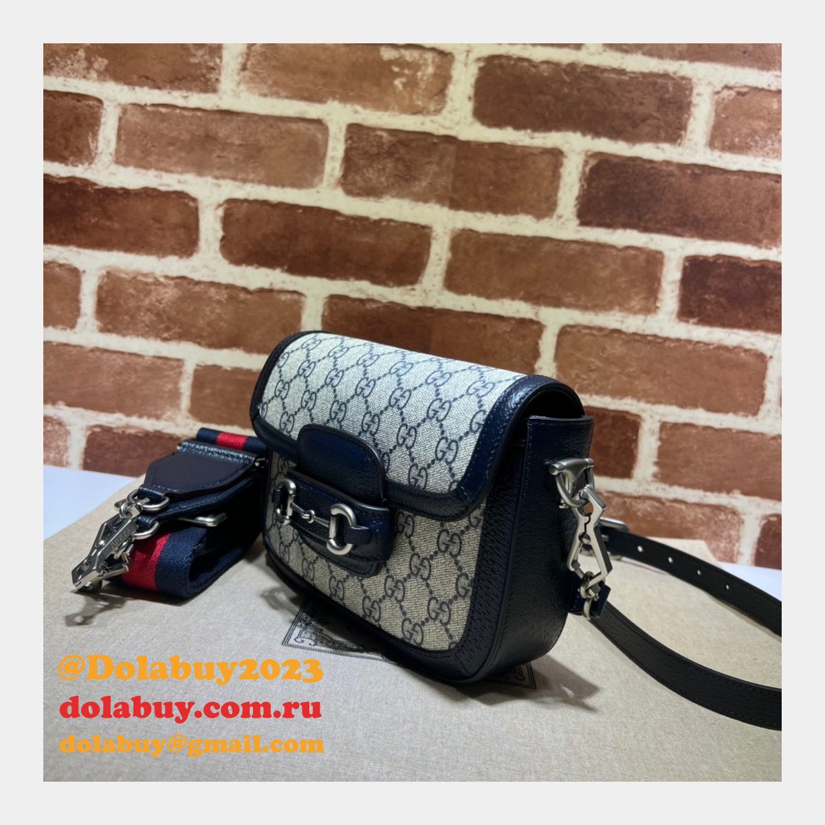 fake 658574 G*u*i wholesale horsebit 1955 gg mini bag