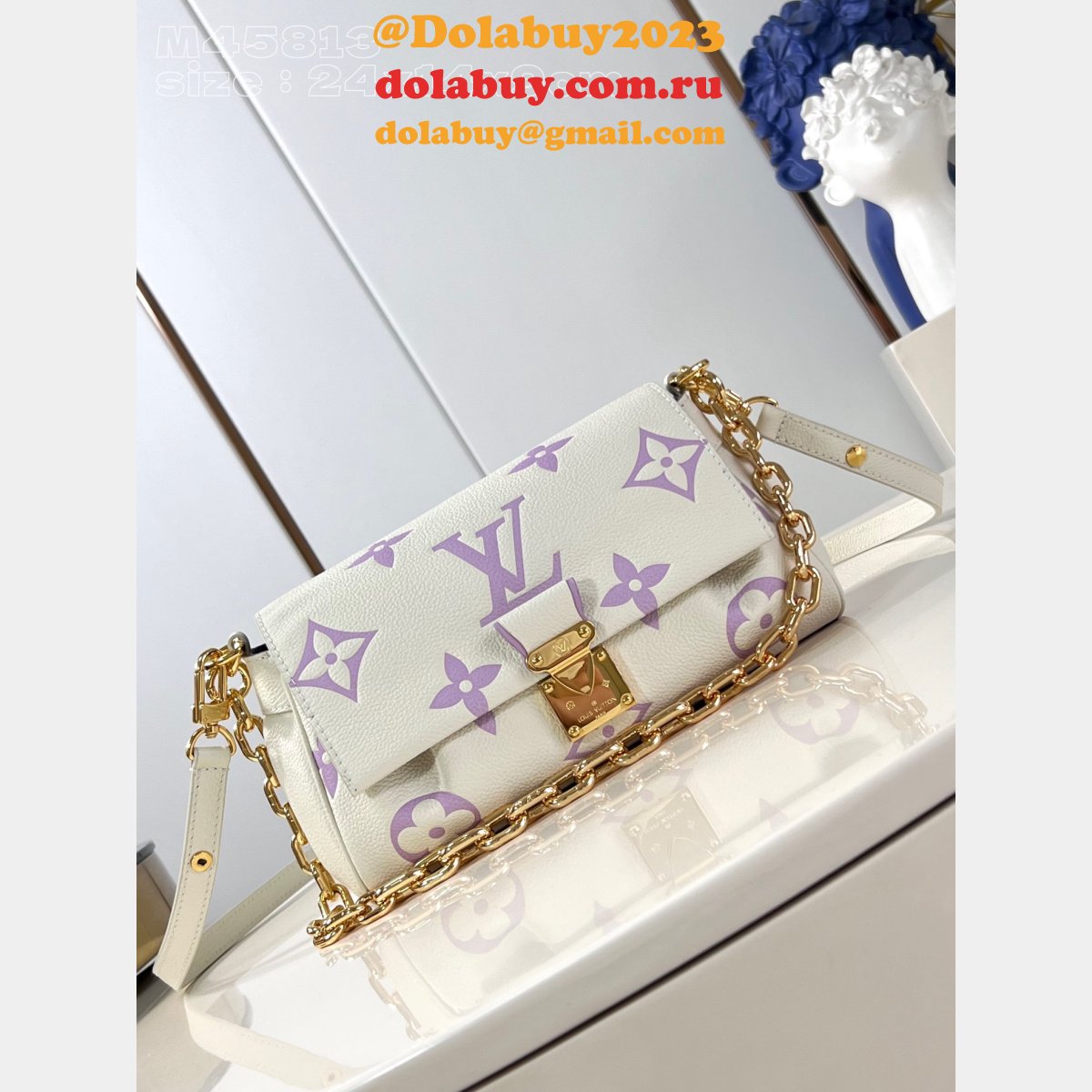 Bicolor Favorite Monogram Empreinte M45813 Knockoff Louis Vuitton Bag