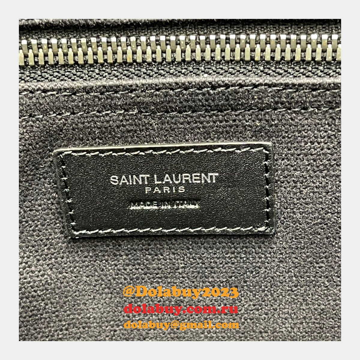 Best High Quality YSL replica Rive Gauche Large Tote Printed Canvas 509415 bags