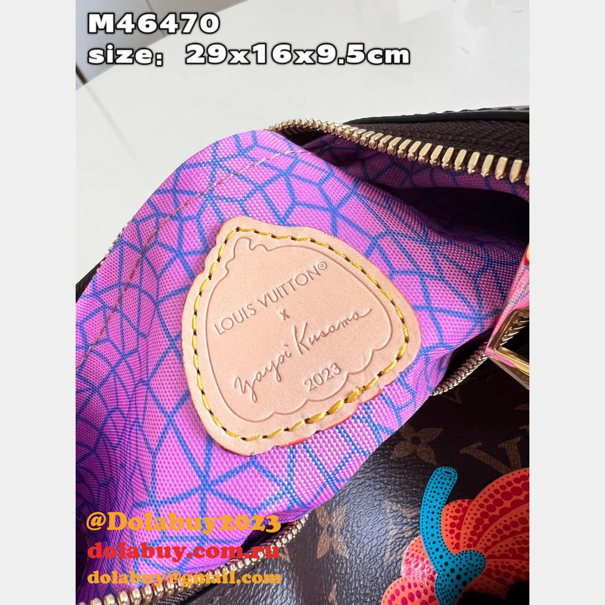 LVS x YK Boulogne Fake Louis Vuitton Monogram M46470 Bag