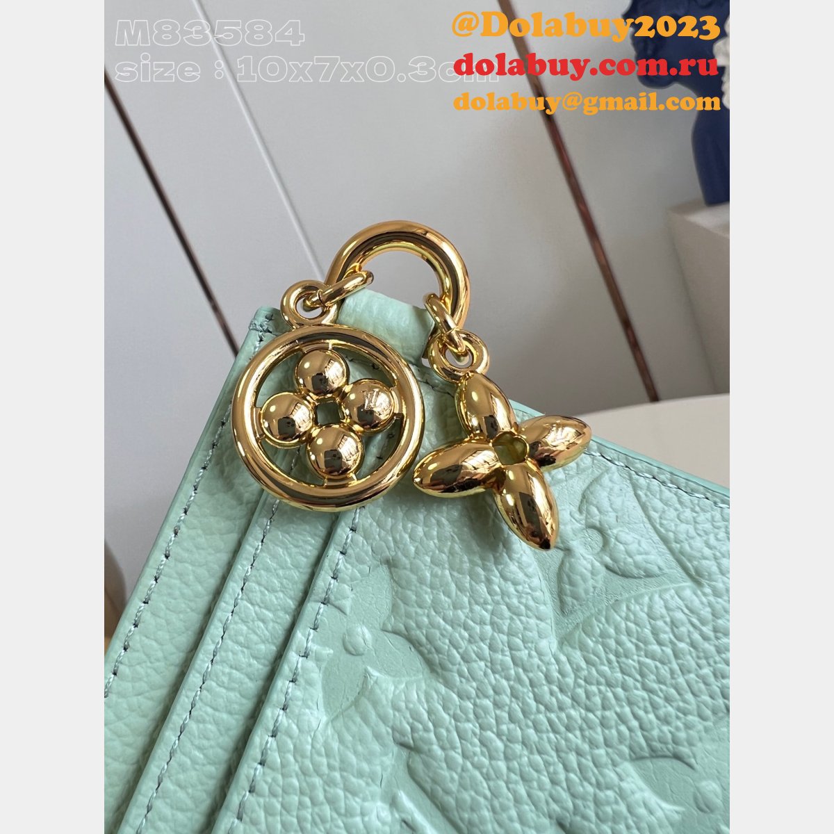 LV Charms Card Holder Replica M83584/M83690 Zippy Coin Purse