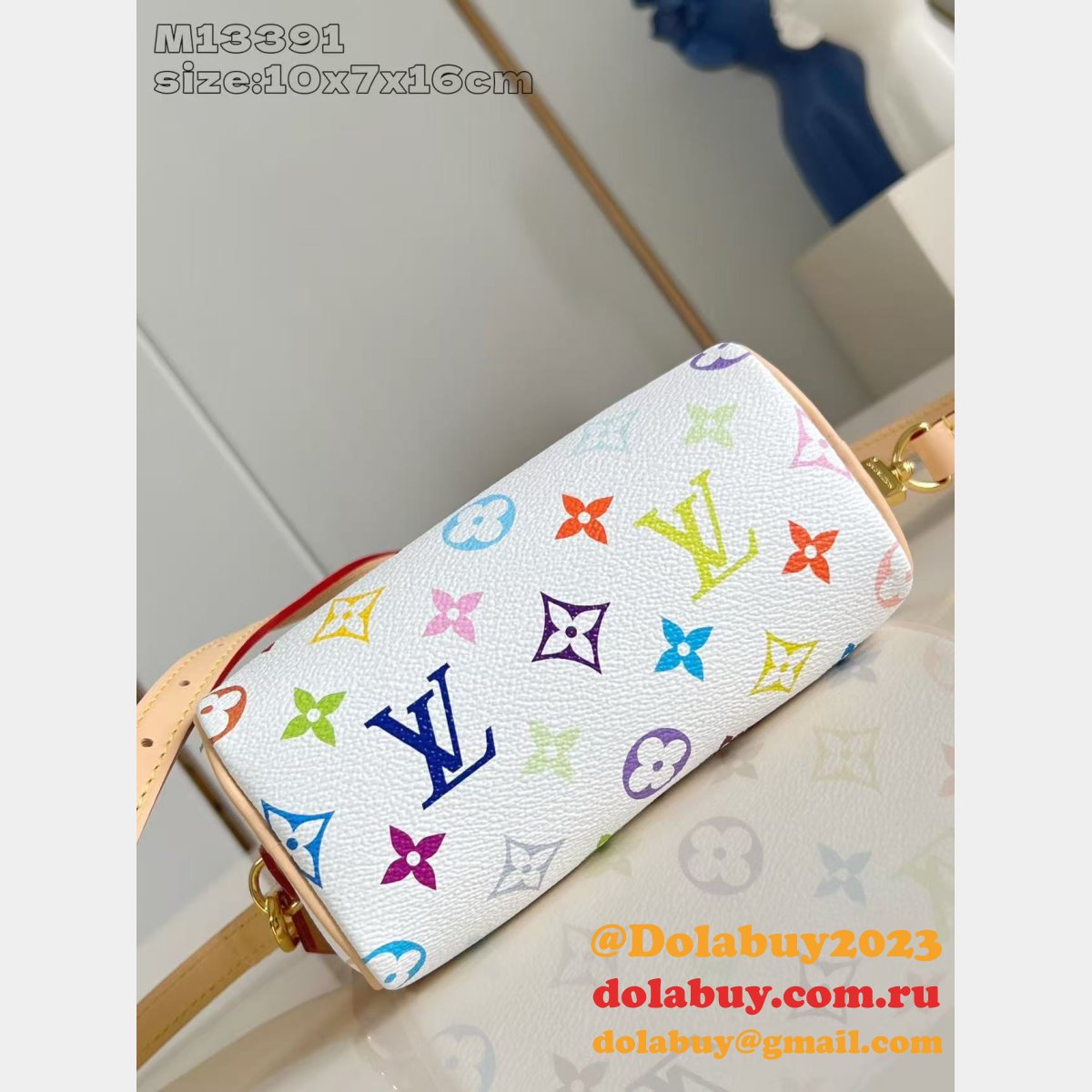 LV x TM Nano Speedy New 2025 M13391 Louis Vuitton Replica Bag