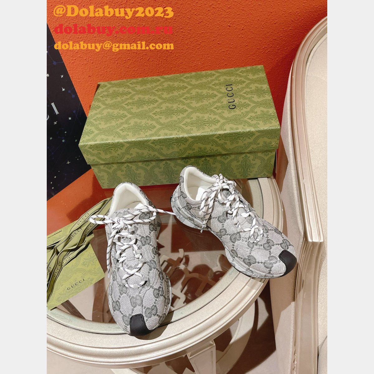 high quality copy run shoes G*u*i togo luxury designer