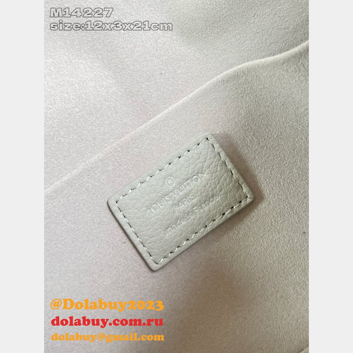 Louis Vuitton M14227 Félicie Pochette Monogram Empreinte Leather 1:1 Mirror Bag