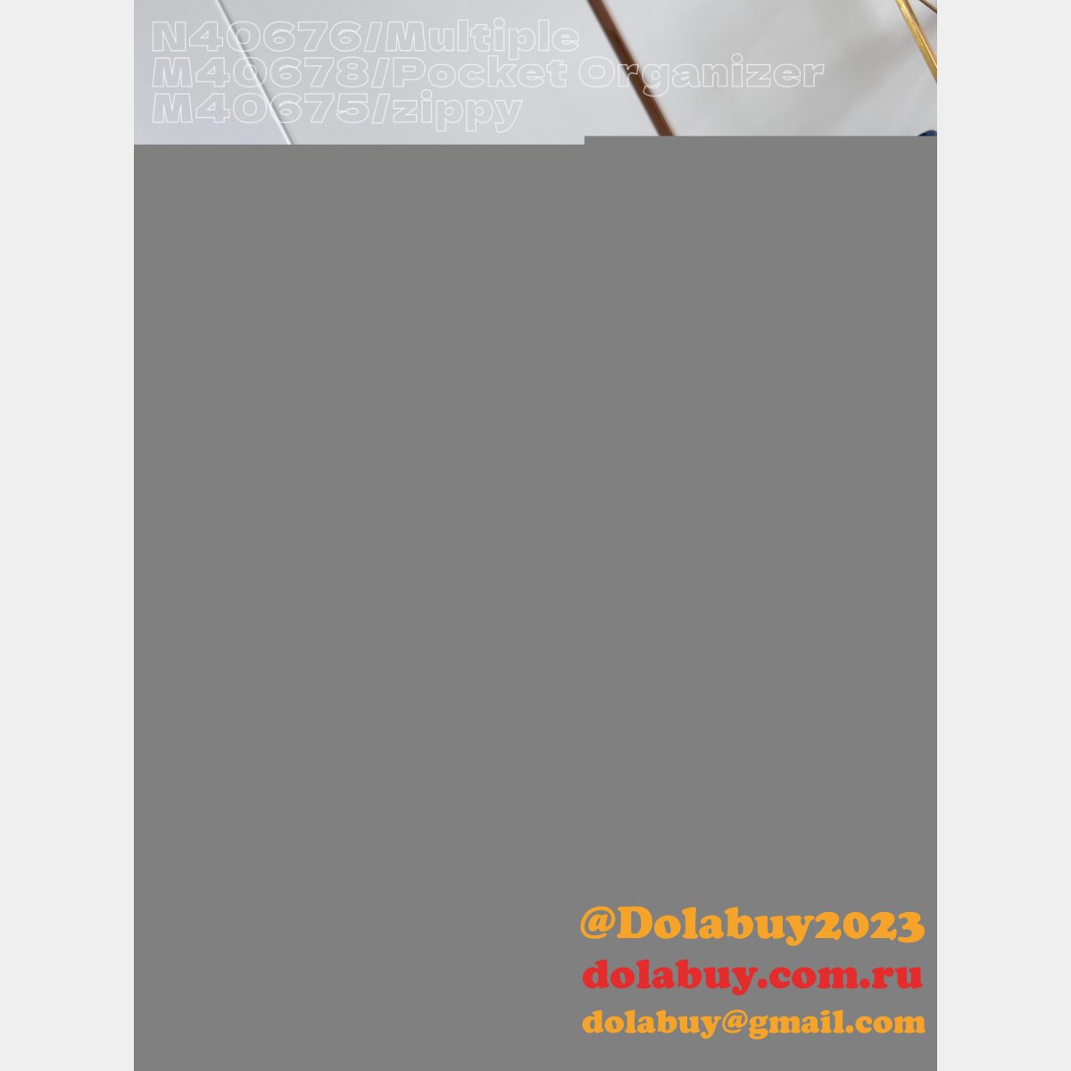 Multiple Pocket Organizer Zippy Louis Vuitton Inspired Bag