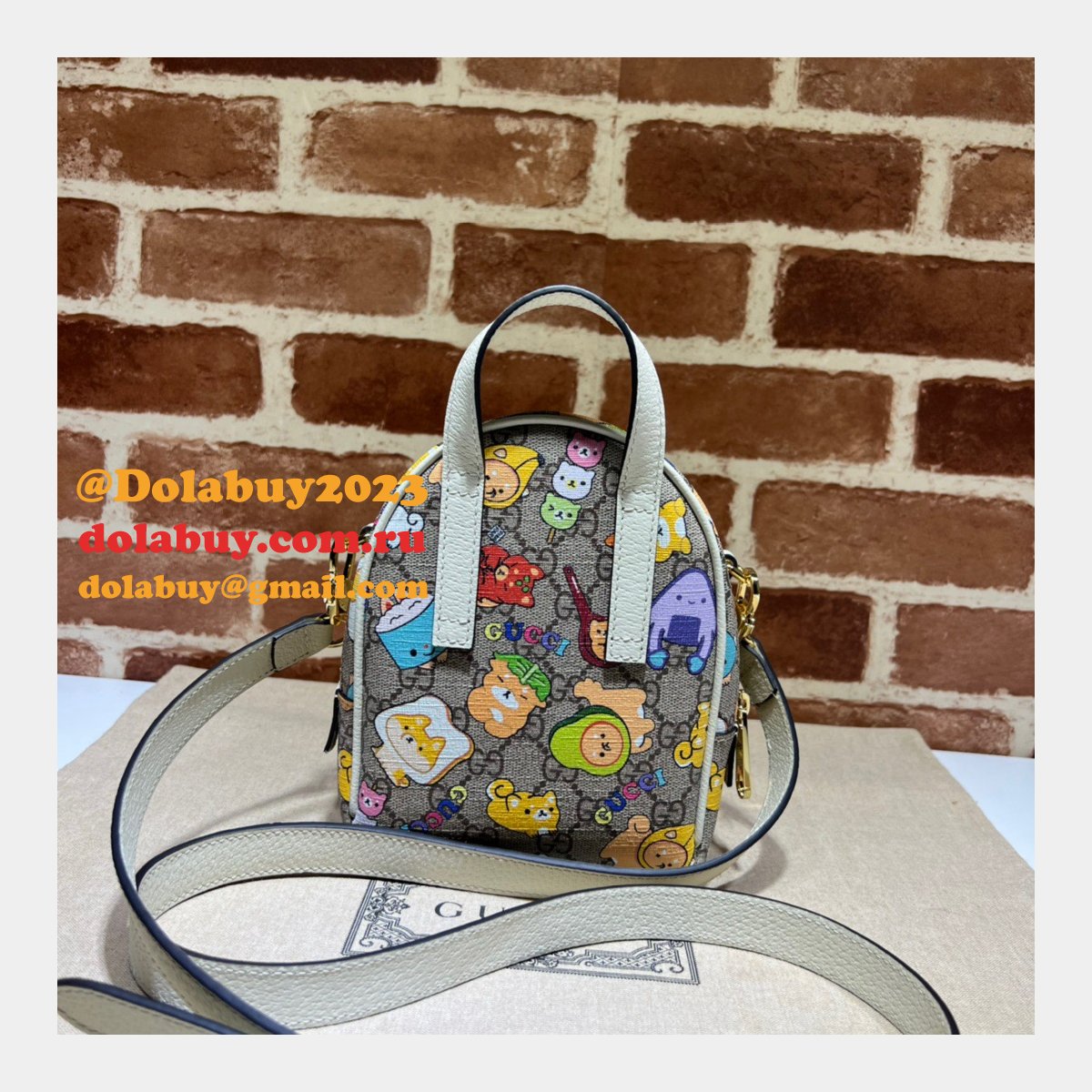 G*u*i fake animal print multi-function 725654 high quality bag