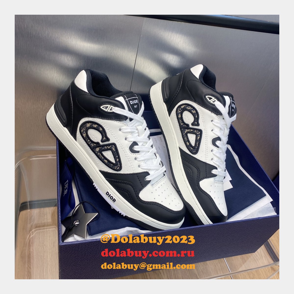 Top Quality Cheap Dior OBLIQUE CD Sneaker