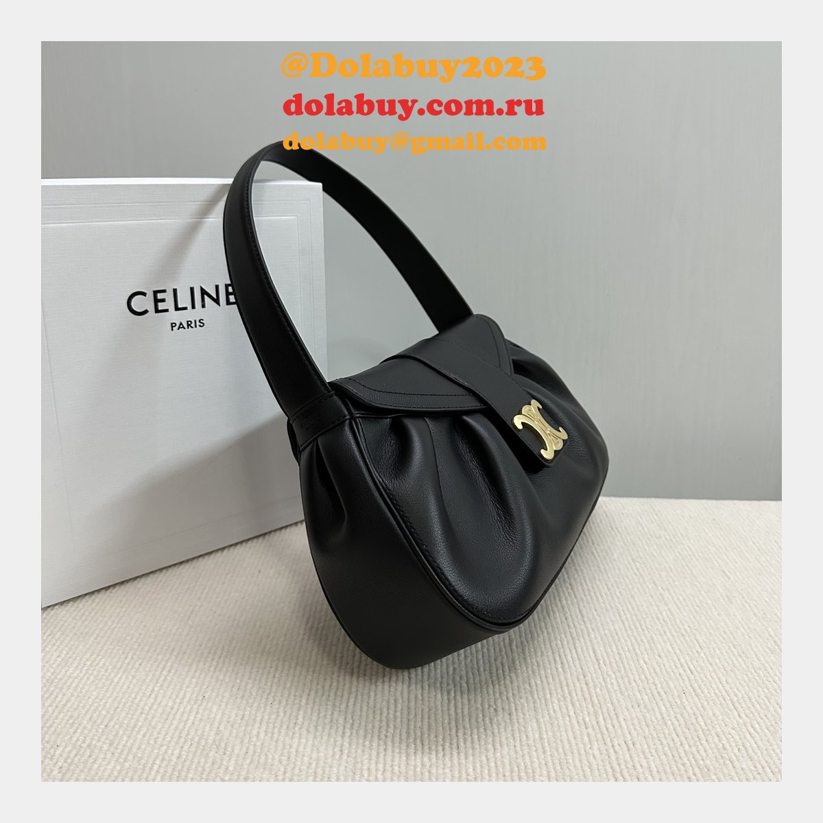 Top Quality Celine POLLY Triomphe 115633 handbag