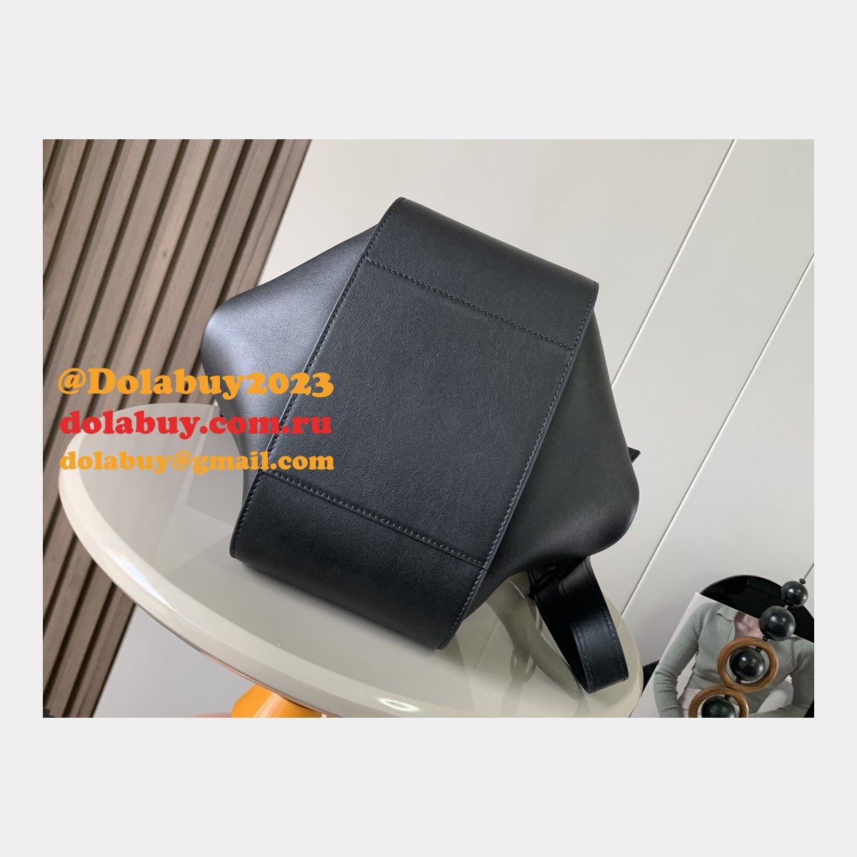 Small Top Quality Loewe Hammock Bag In Classic Calfskin