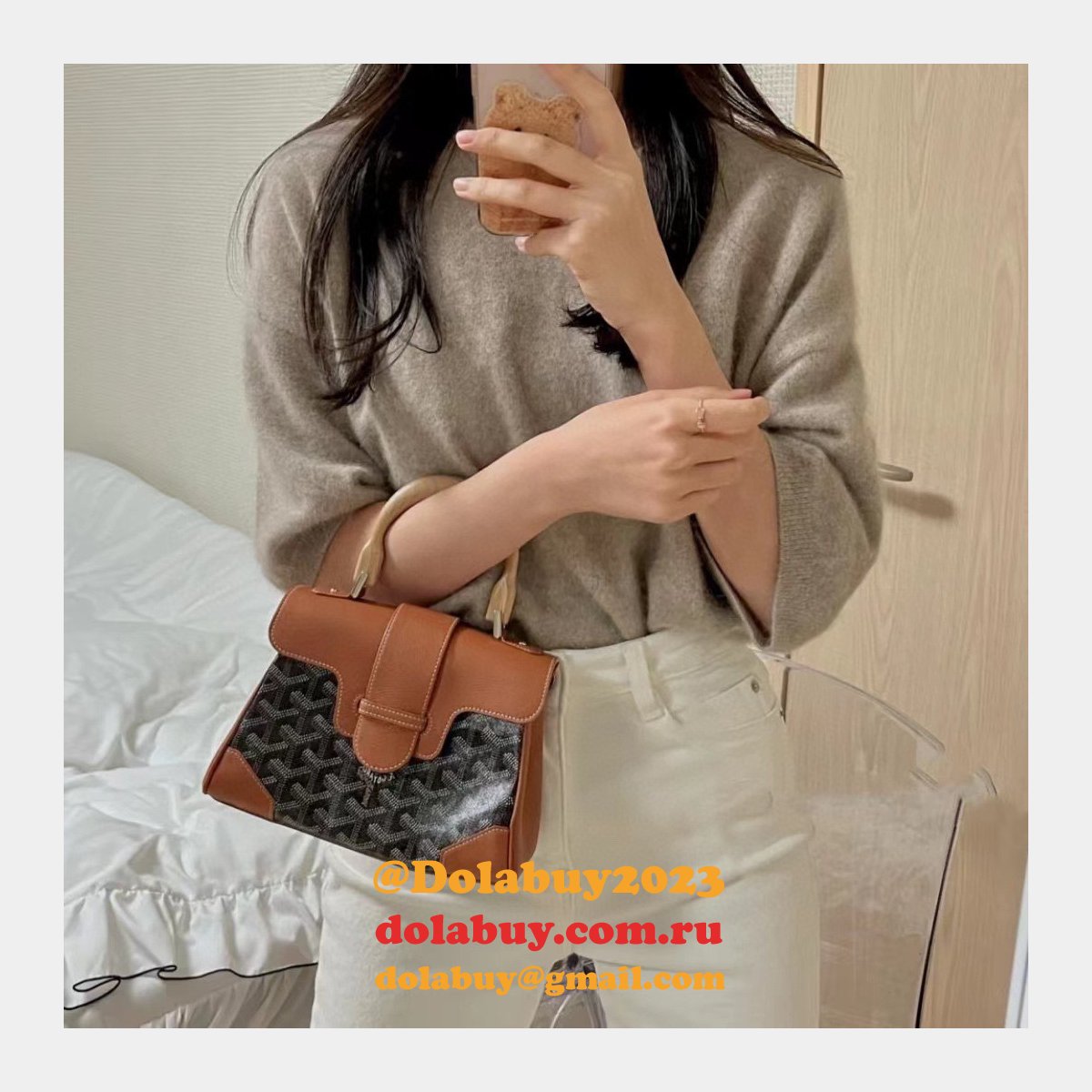 Best Goyard High Quality Replica Totes Bag Dupes 2023 Saigon