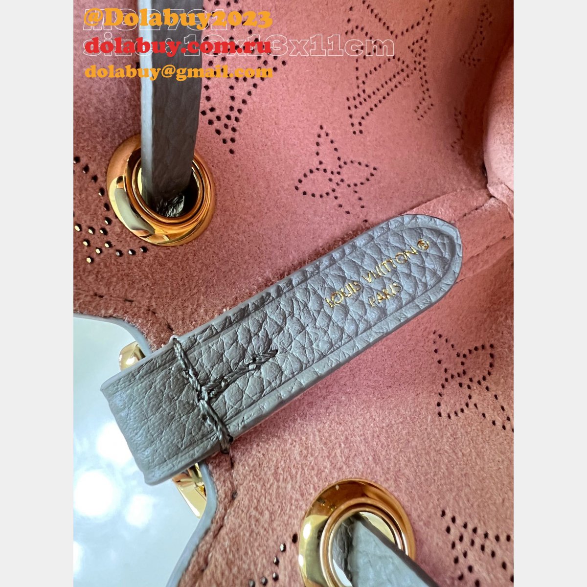 Luxury Pico Bella Mahina M82731 1:1 Gray Louis Vuitton Replica Bag