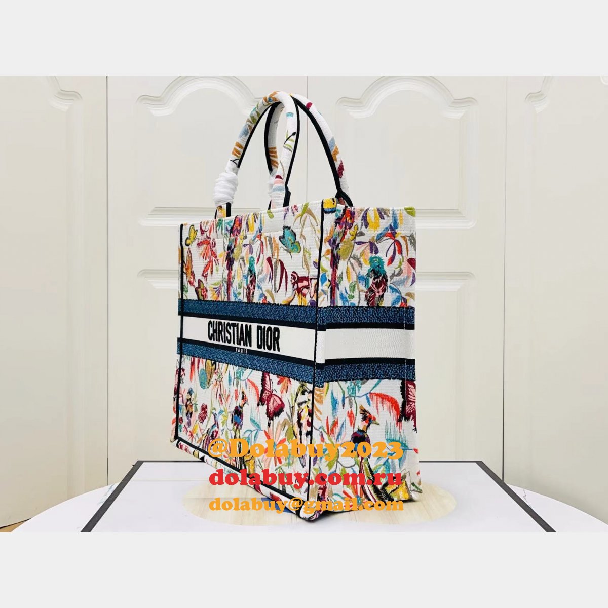 Designer CHRISTIAN DIOR CD BOOK TOTE 26.5/36/41.5CM BAGS