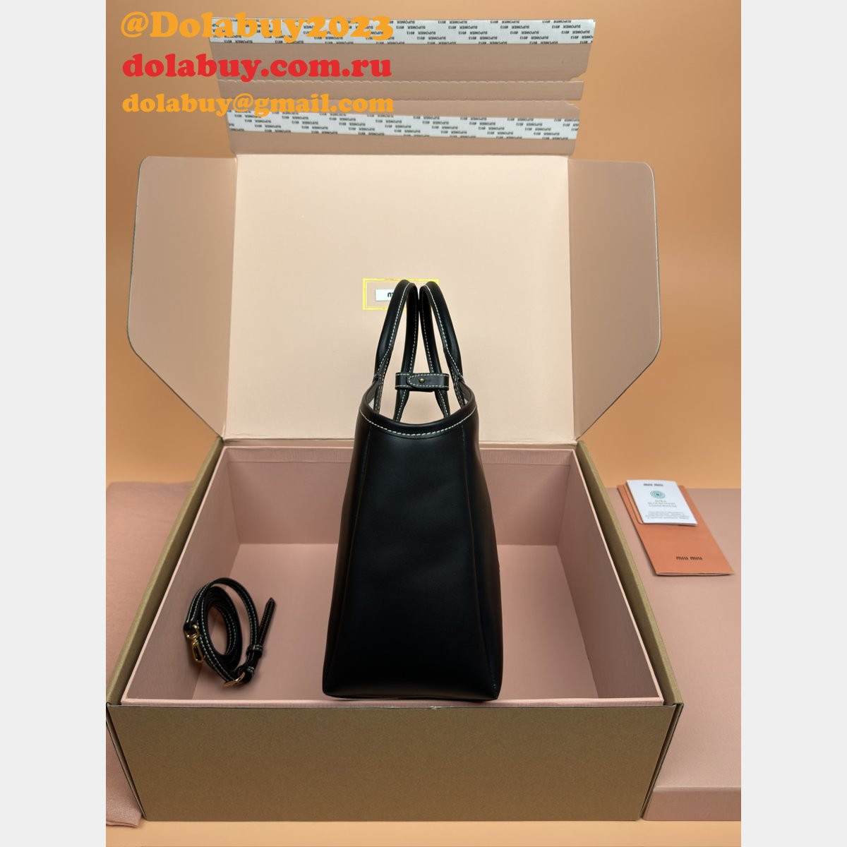 7 Star MIU MIU 5BG288 IVY Leather Small Bag