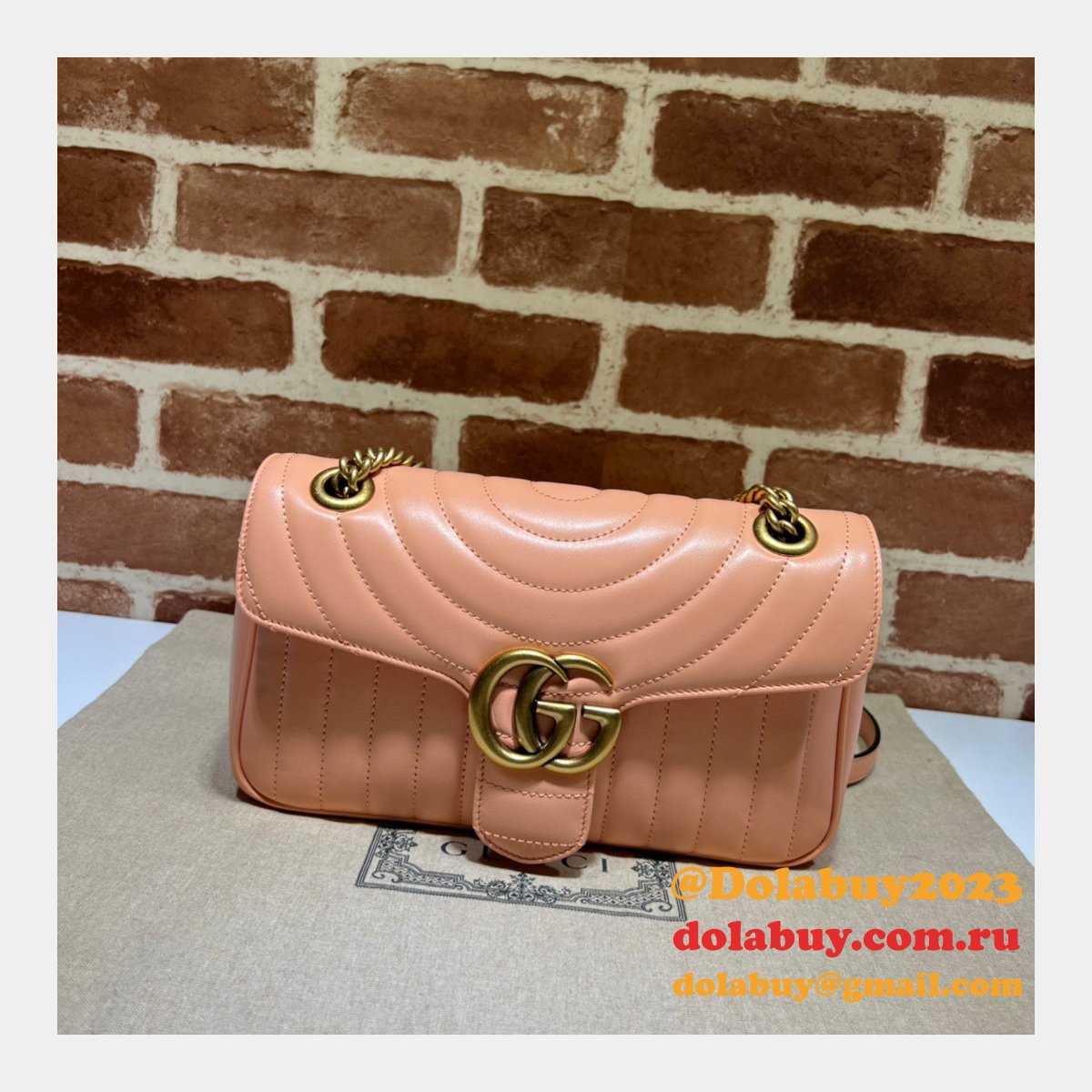 uk G*u*i replica 443497 gg marmont matelasse shoulder bag