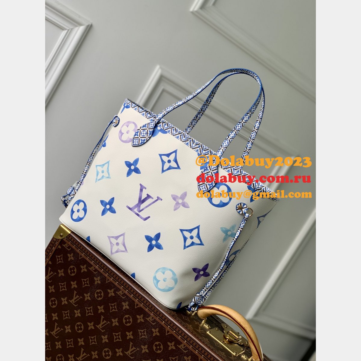 Neverfull 7 Star Autres Toiles M22979 Louis Vuitton Copy Bag