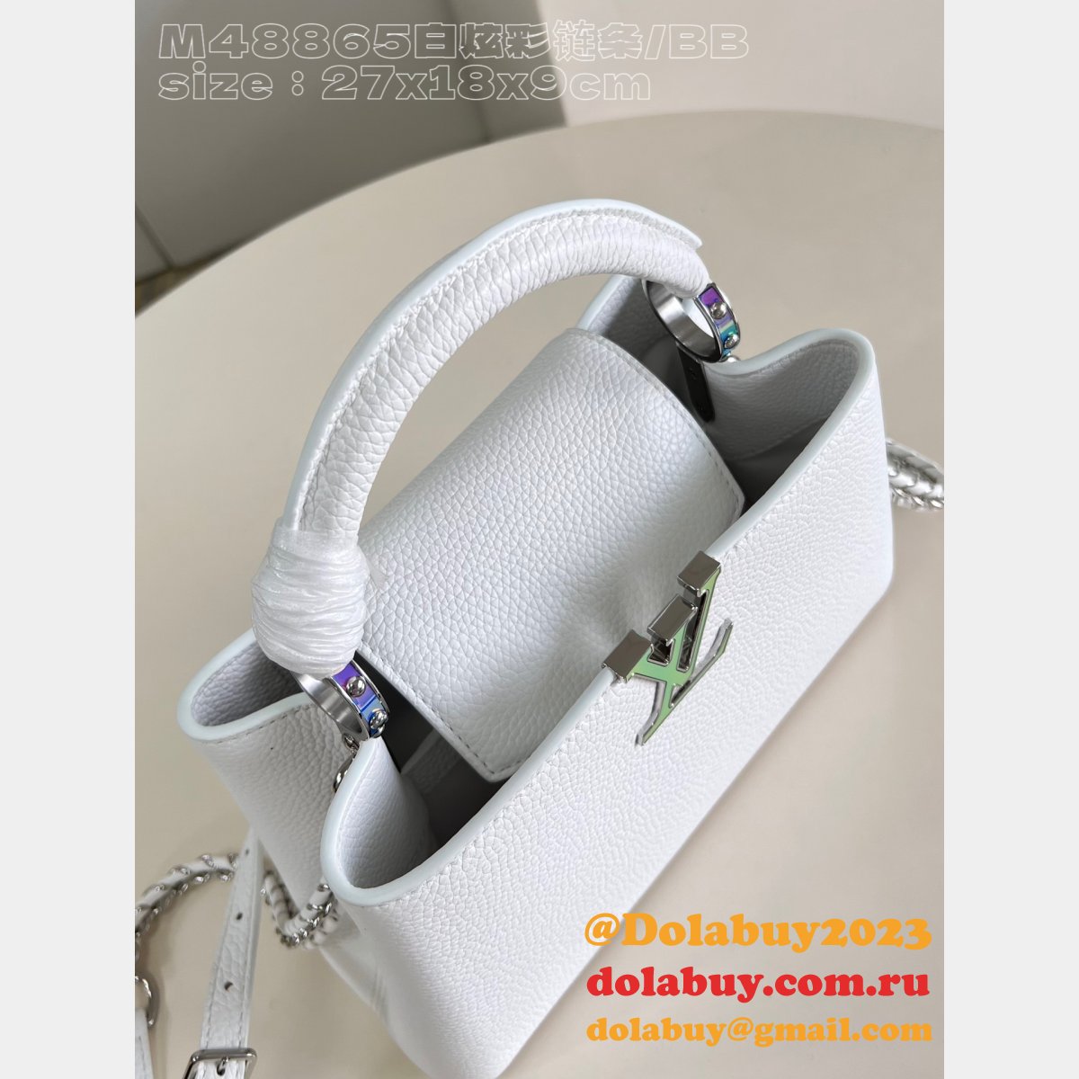 The Capucines Replica Top Quality Taurillon Louis Vuitton M48865 Bag