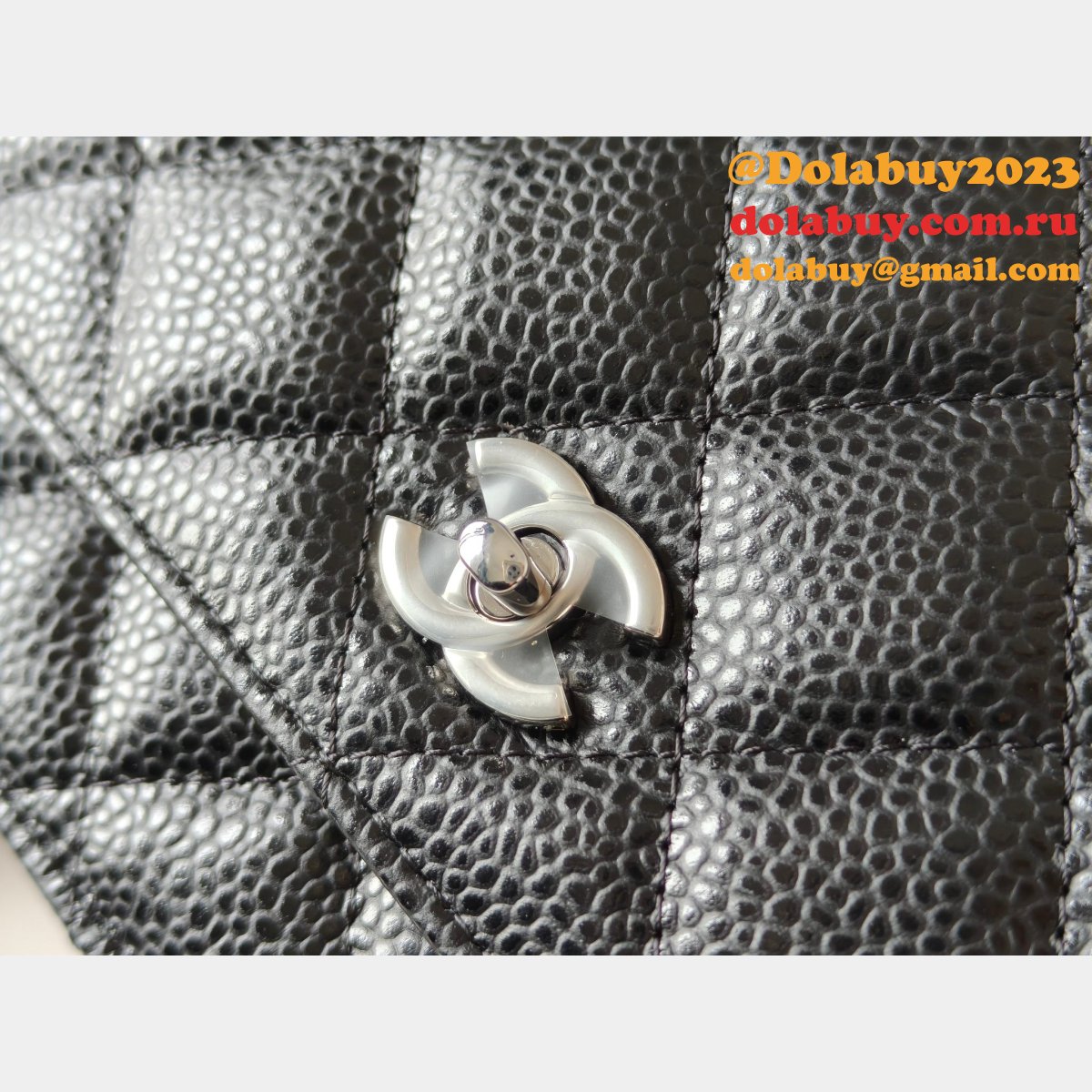 Fashion AP4241 Chain Wallet Knockoff Black Bag