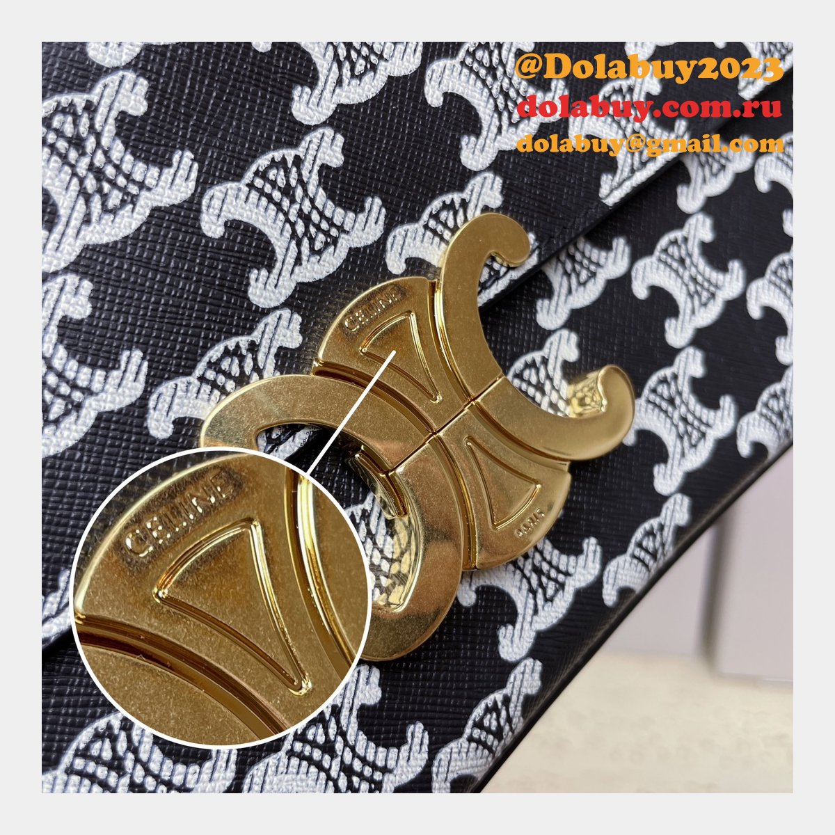 Knockoff Celine Lola Triomphe Wholesale 115533 Designer Bag