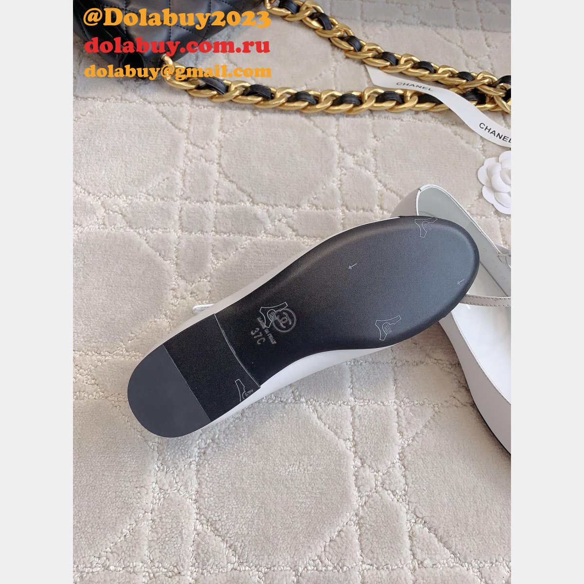 Luxury Chane L Designer 23s Mary Jane Shoes