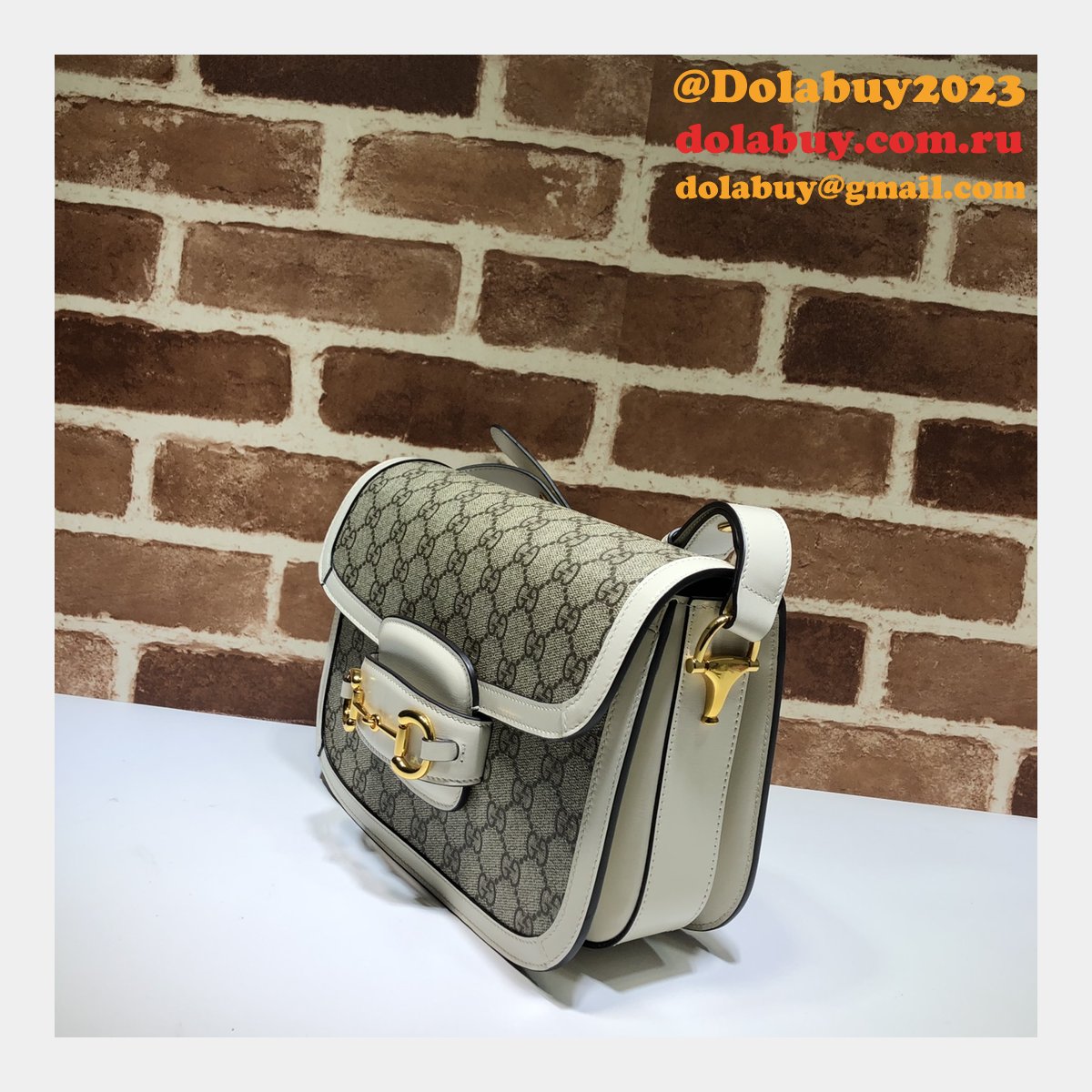 top quality G*u*i horsebit 1955 small shoulder 602204 bag