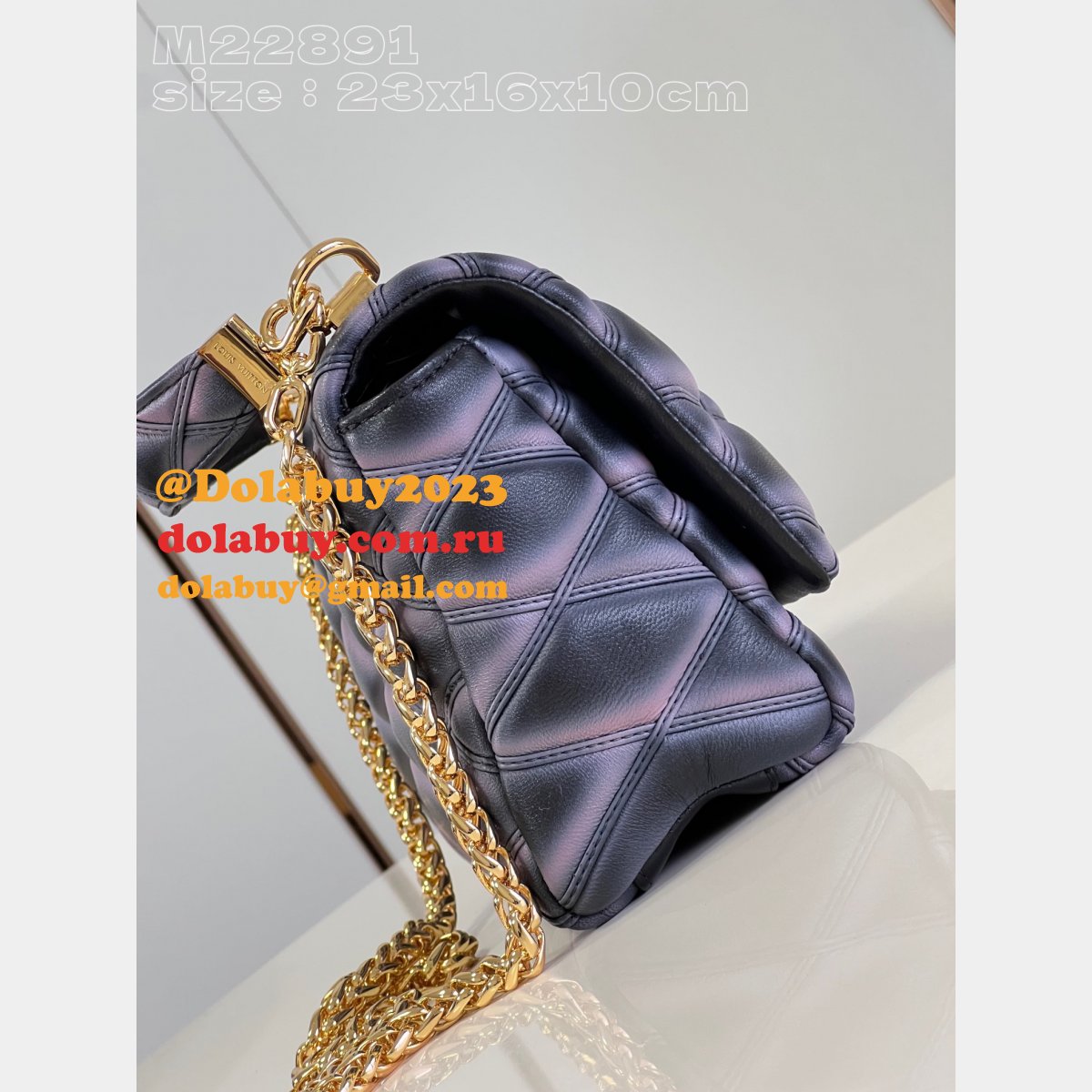 GO-14 MM Malletage Designer Louis Vuitton Replica M22891 Bags