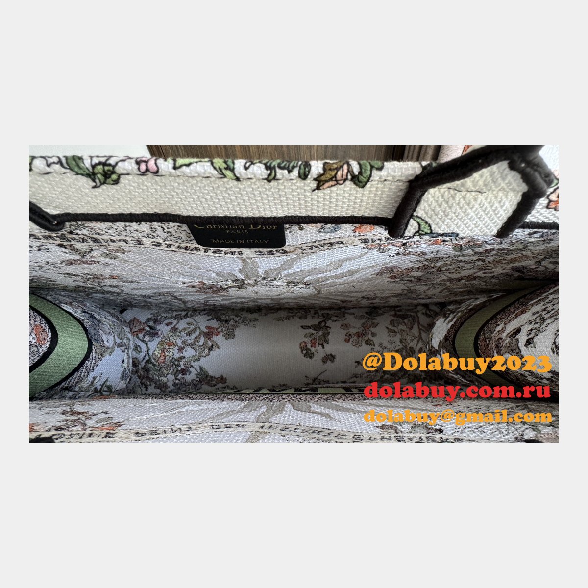 Dior 1:1 Mirror CD Book Tote Top Designer Replica Bags