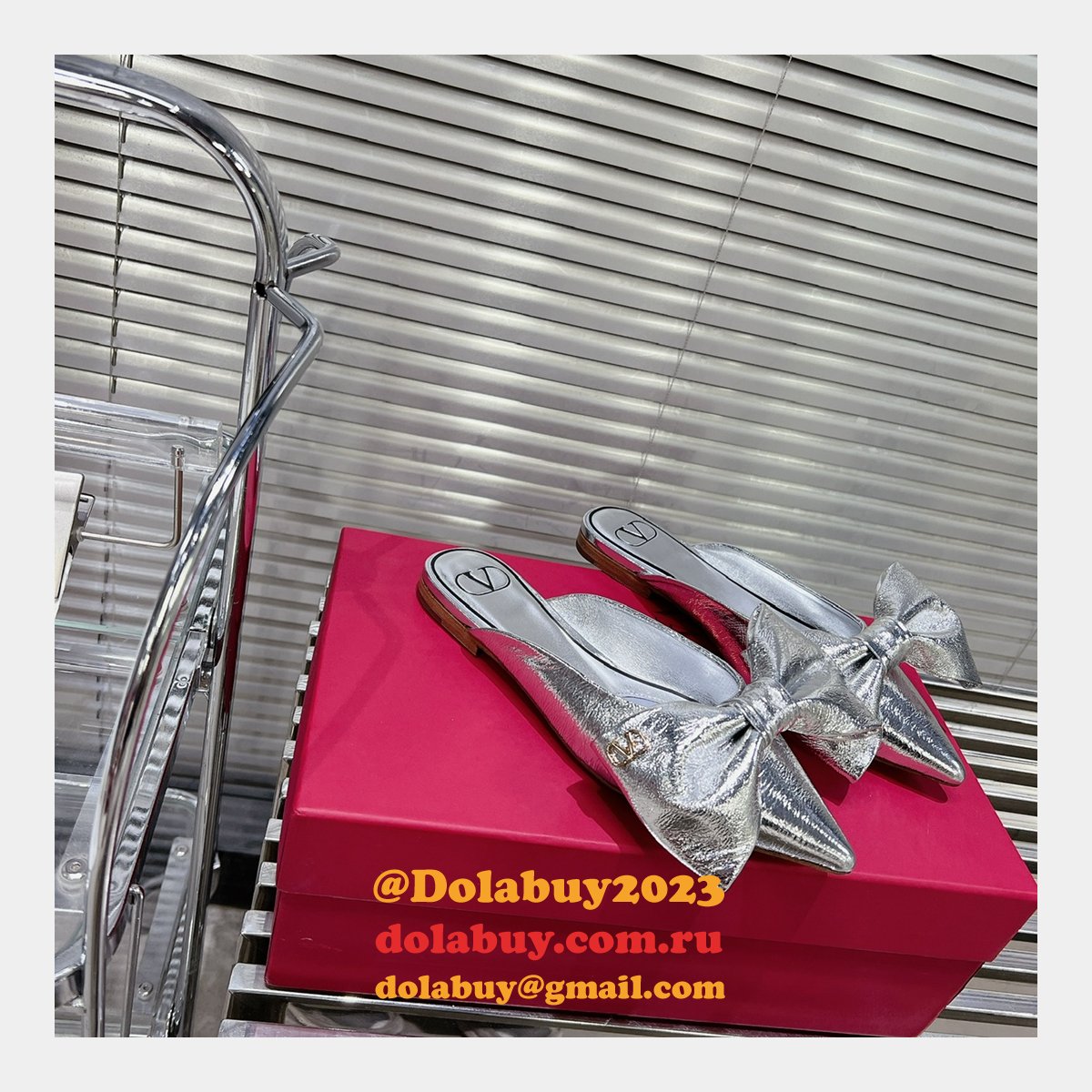 Toe Sandals Best Valentino Replica Slippers Loafer Bow Shoes