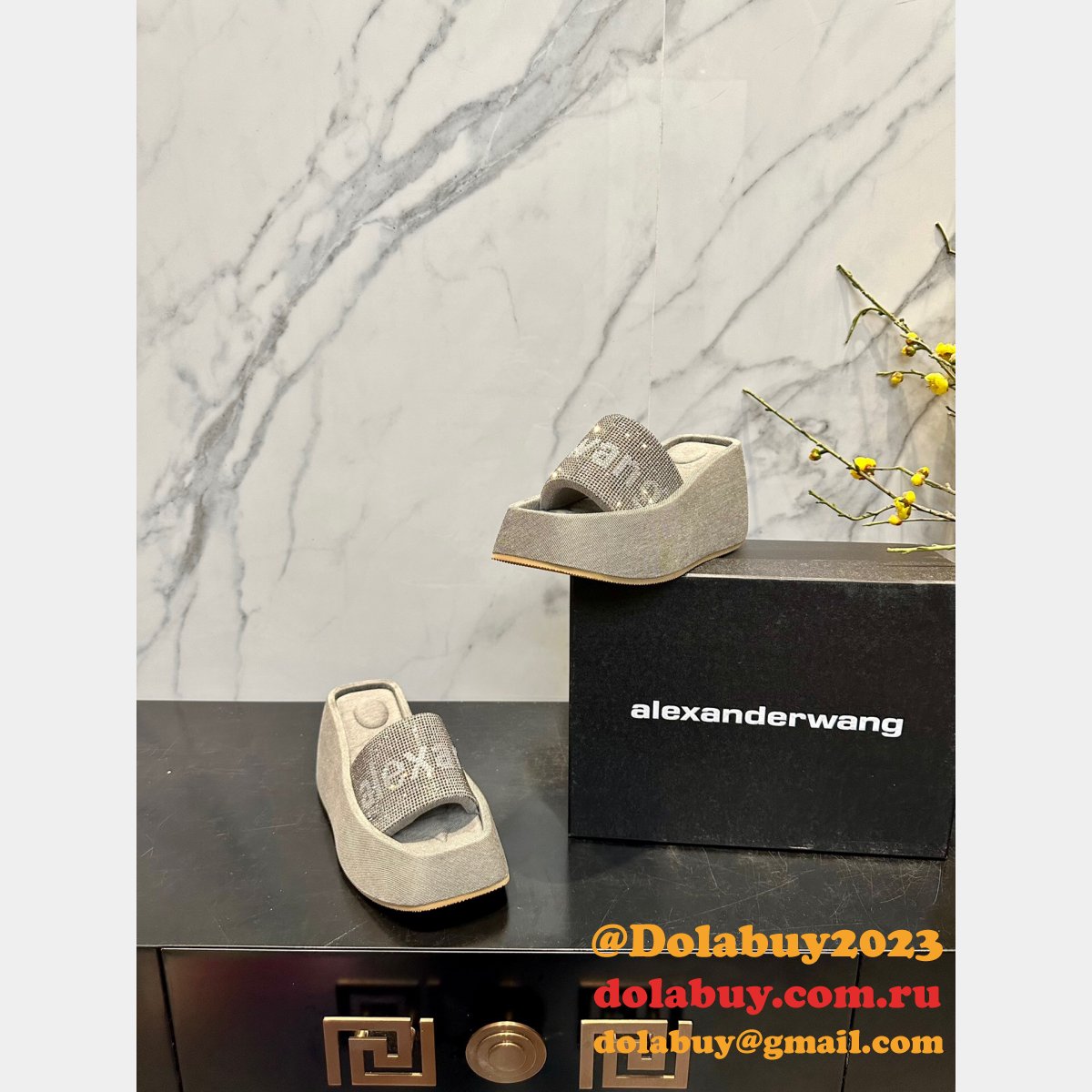 Replica High Quality Alexander Wang Loguo Shoes