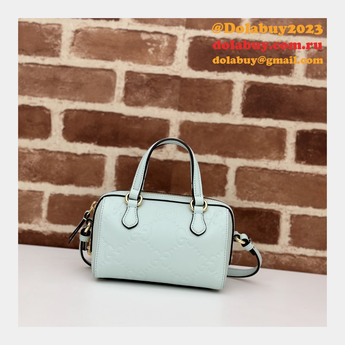 replica 790130 gg super mini top handle G*u*i designer bag