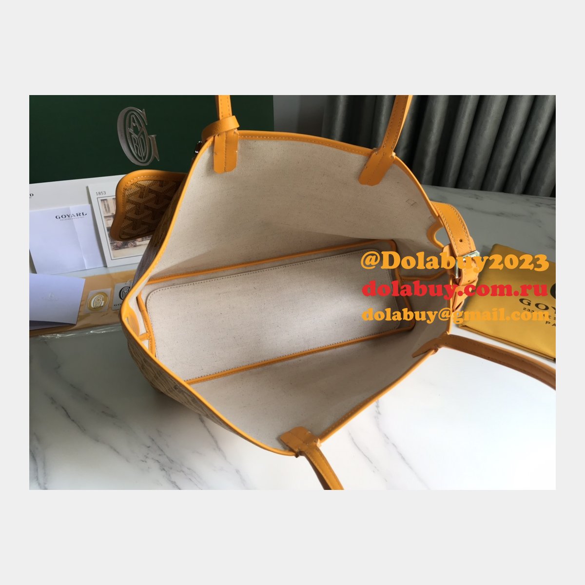 Fashion Goyard Chien Gris & Pocket Pet bag