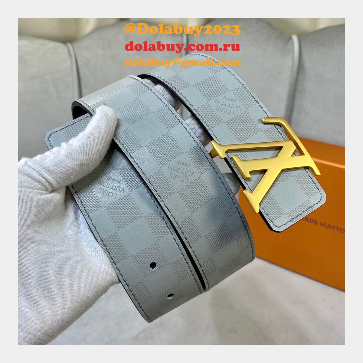 Louis Vuitton 40MM Belts Sale Replica