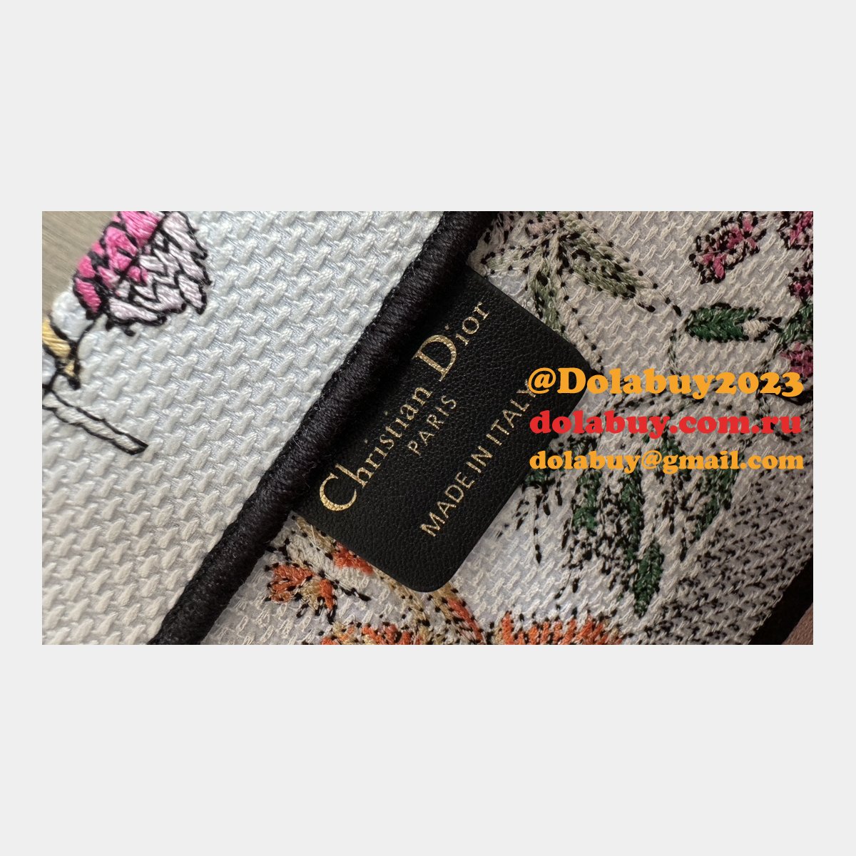 Top Quality CD Book Tote Fake 36CM Christian Dior Bags