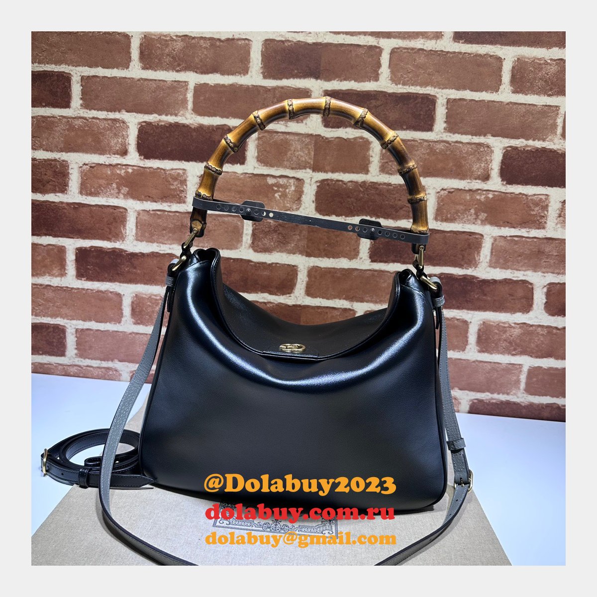 G*u*i diana 1:1 mirror shoulder high quality 746245 bag