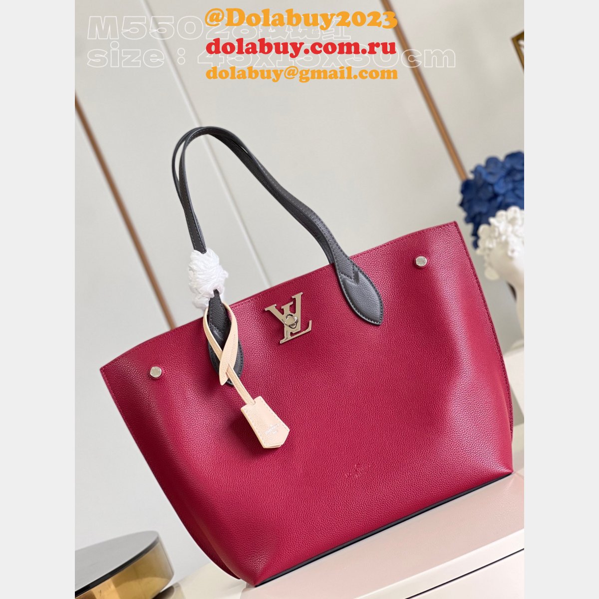 Fake Lockme Go Tote Hand M55028 Louis Vuitton 1:1 Mirror Bag