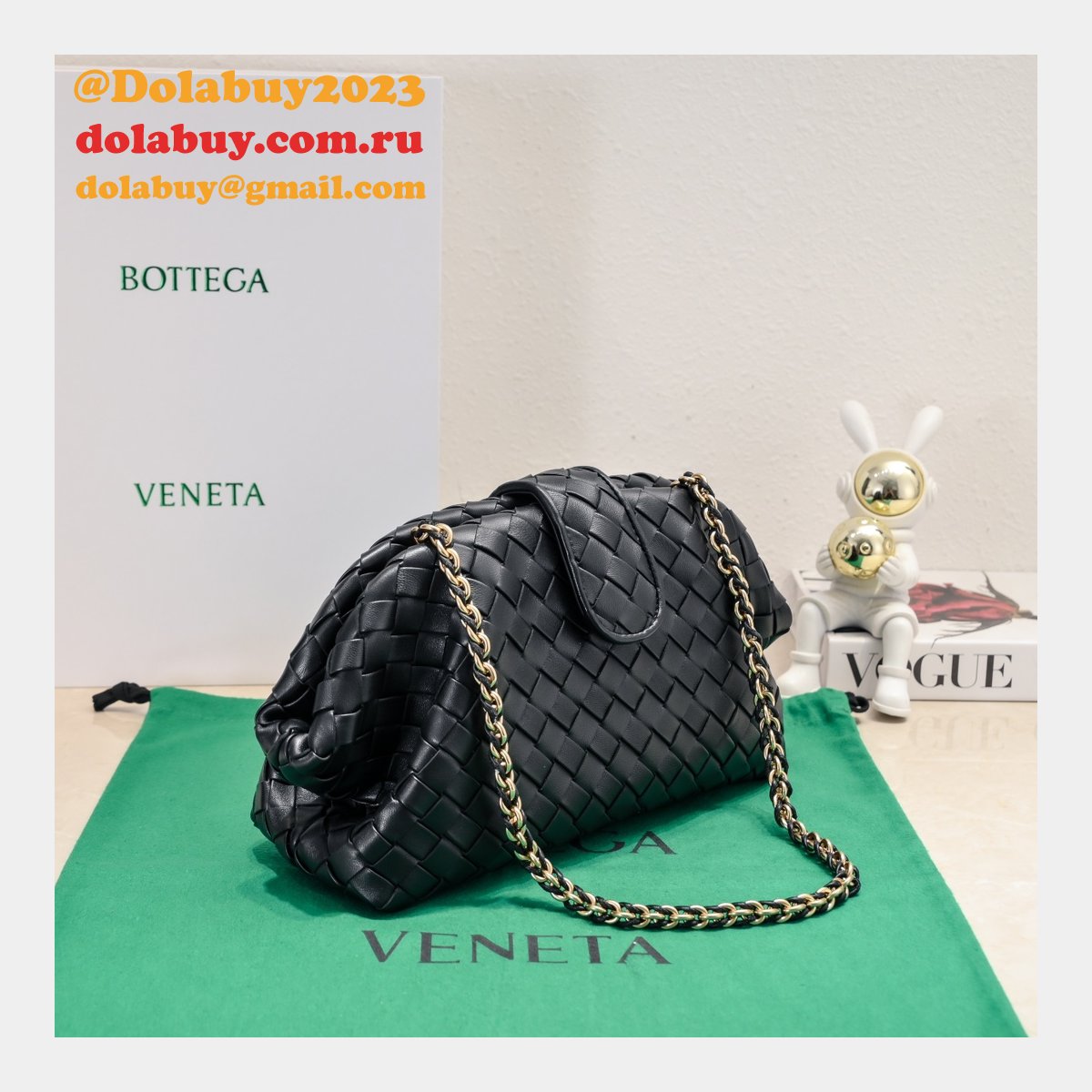 Top Quality Bottega Veneta Teen Lauren 1980 With Chain