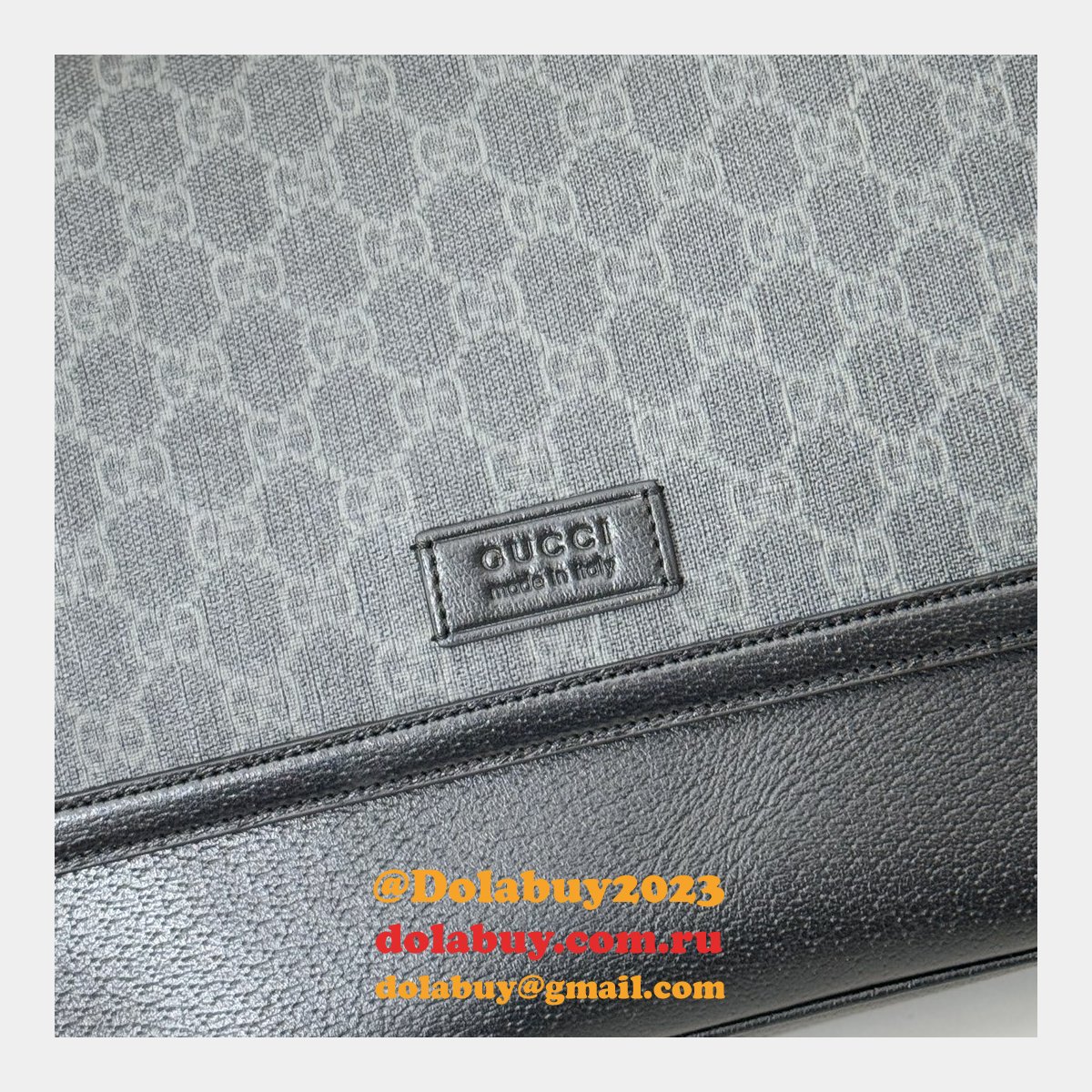 Best Gucci Black Medium GG Crossbody 795459 7 Star Inspired Bag