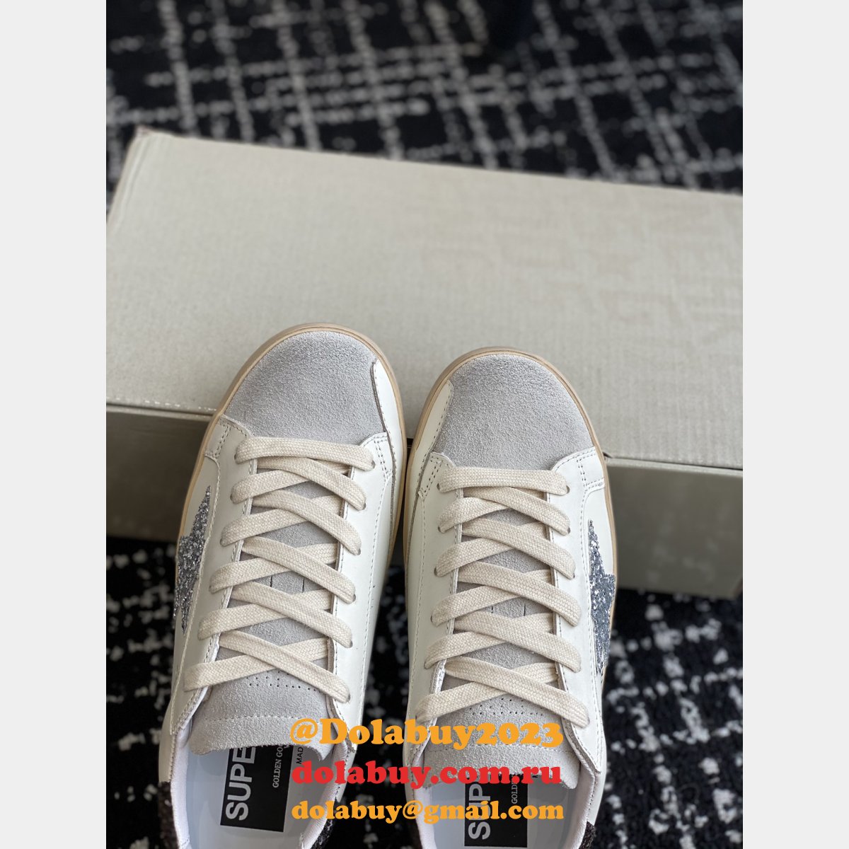 Luxury Super-Star Sabots With Platinum Star Shoes