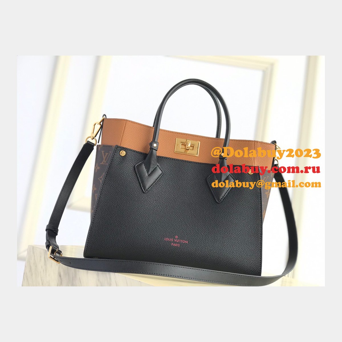 Cheap M53823 Louis Vuitton On My Side High End Leathers