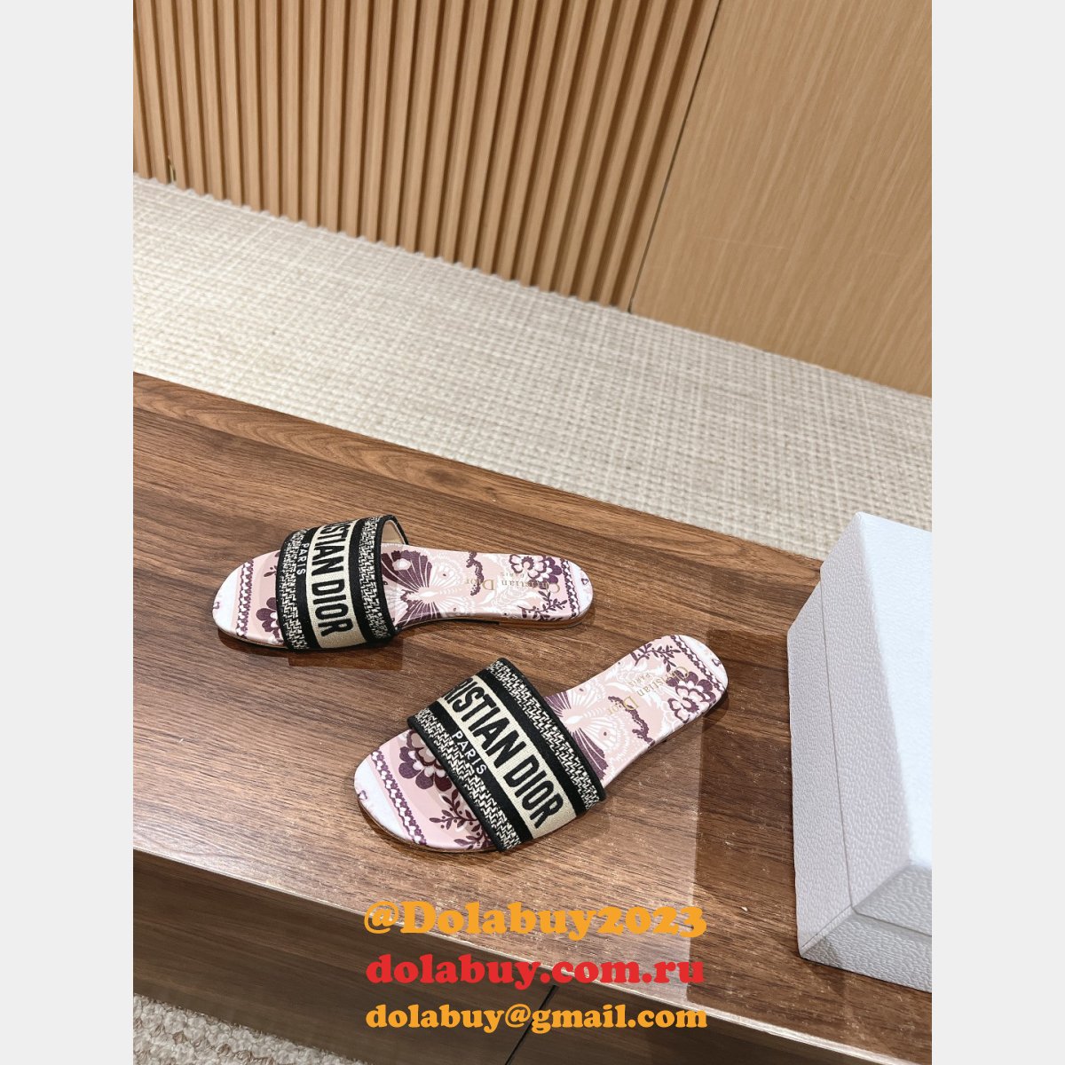 7 Star Top Quality Wholesale DIOR DWAY SLIDE