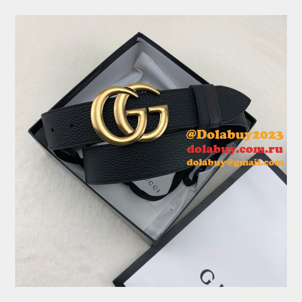 aaa+ G*u*i 38mm replica gg sliver/golden black belt