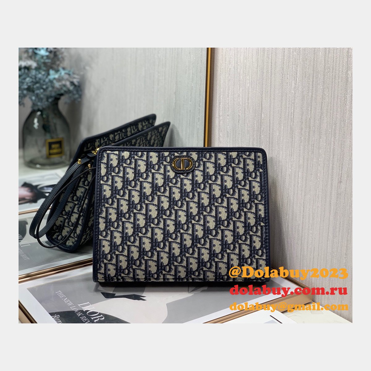 High Quality Happy Copy Dior Clutch Replica Bags