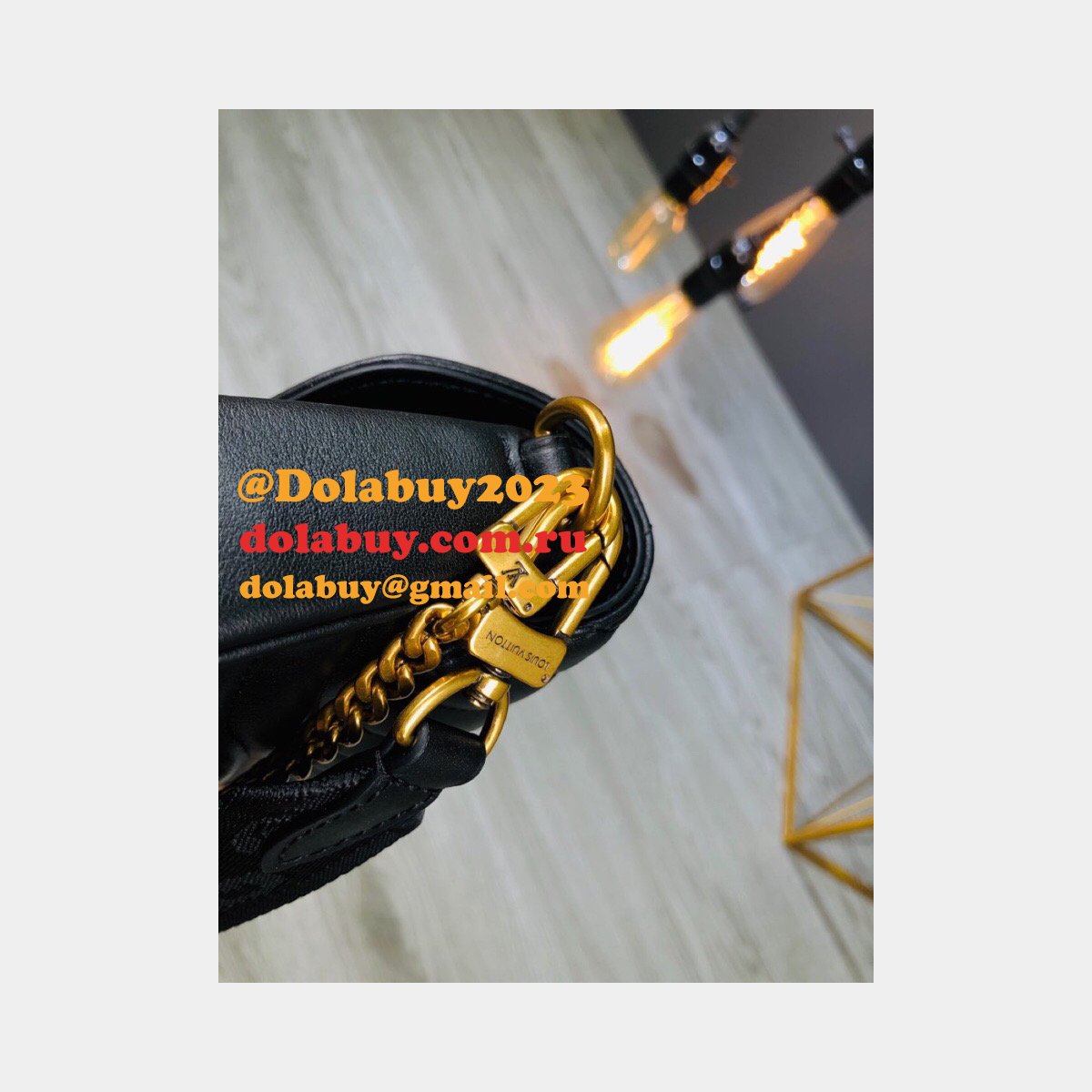 Louis Vuitton Replica M56461/M57864 New Wave Multi Pochette  Leather Crossbody