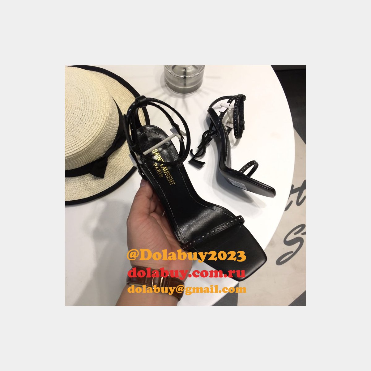 Saint Laurent High Heel Sandals 007