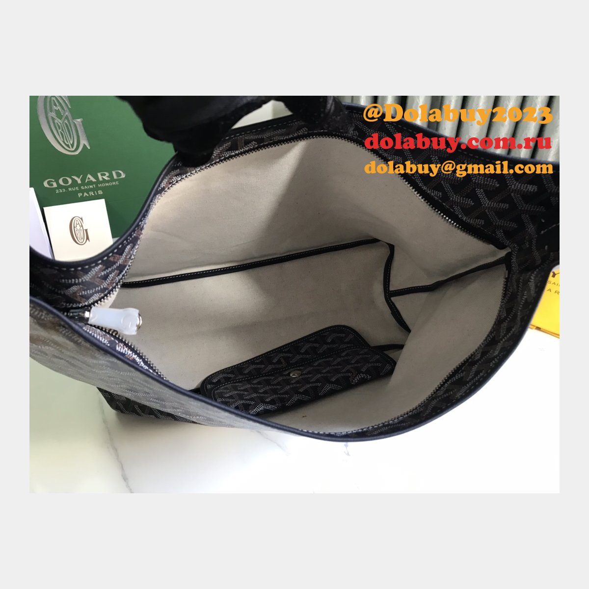 Designer Goyard Hobo Bohème Saint Louis Artois Replica Bag