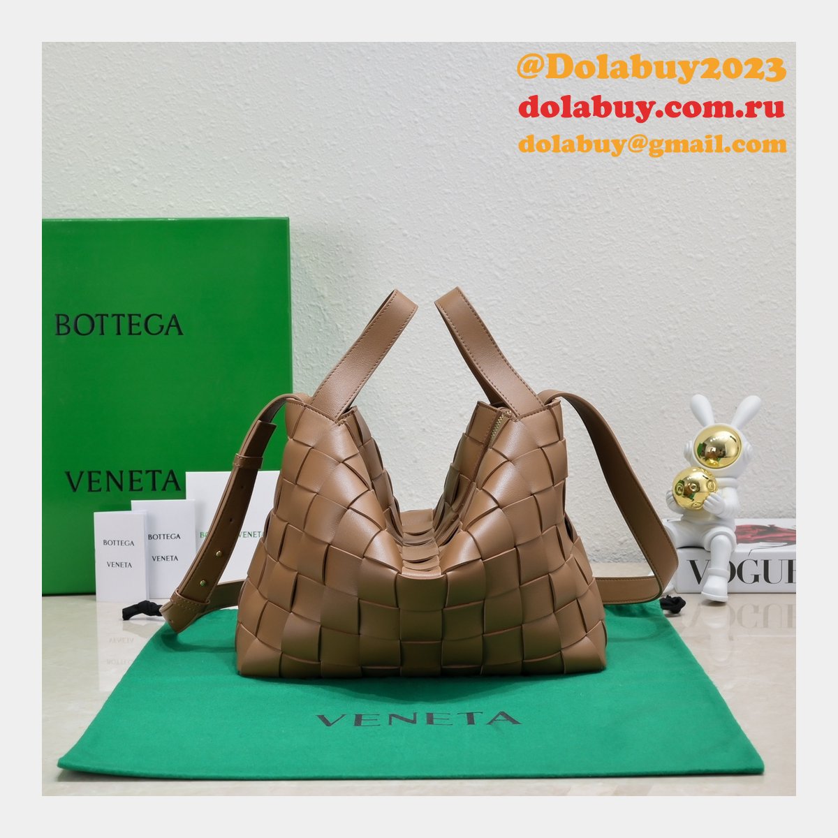Designer Bottega Veneta 7466# High Quality Bowling Replica Bags