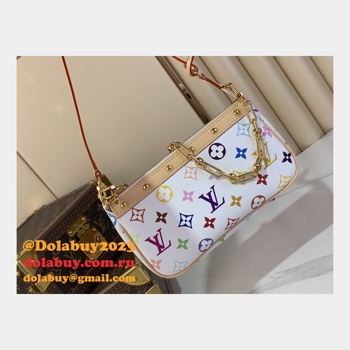 Louis Vuitton Replica LV x TM Pochette Accessoires M13663/M13404 Bag