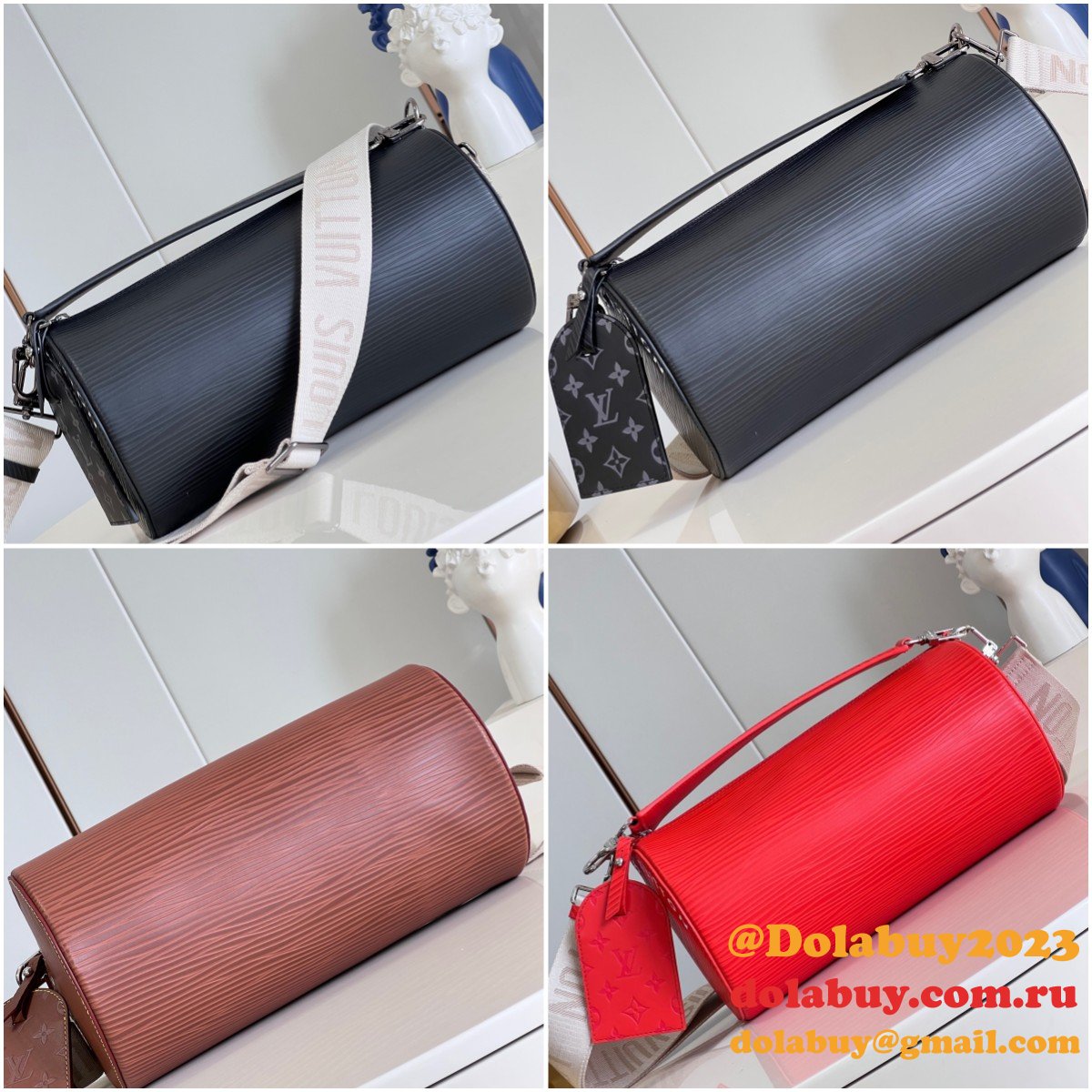 Soft Polochon Inspired M23719 A05 Louis Vuitton Replicas Bag
