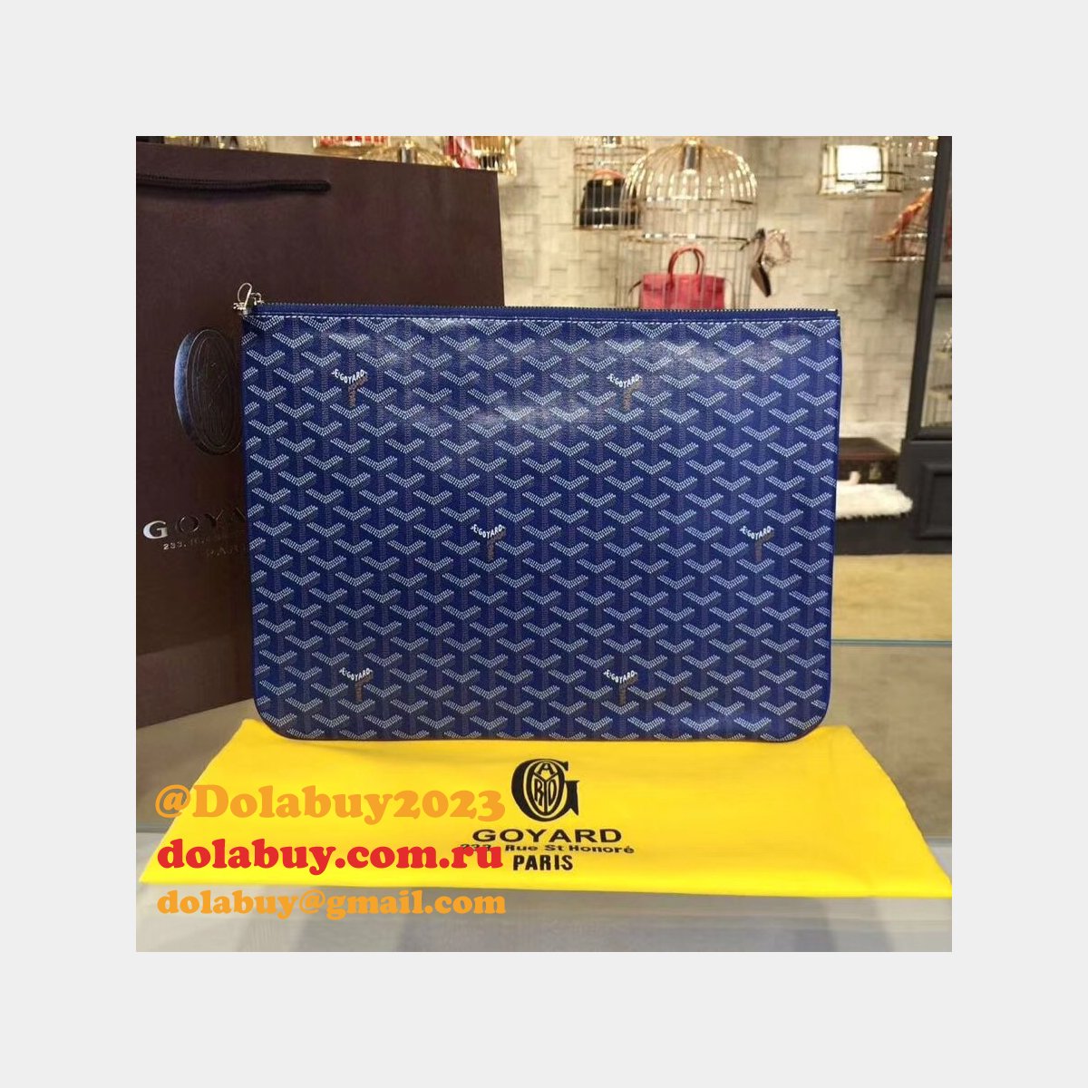 Top Quality Goyard Multi-Color Clutch AAA+ Bags