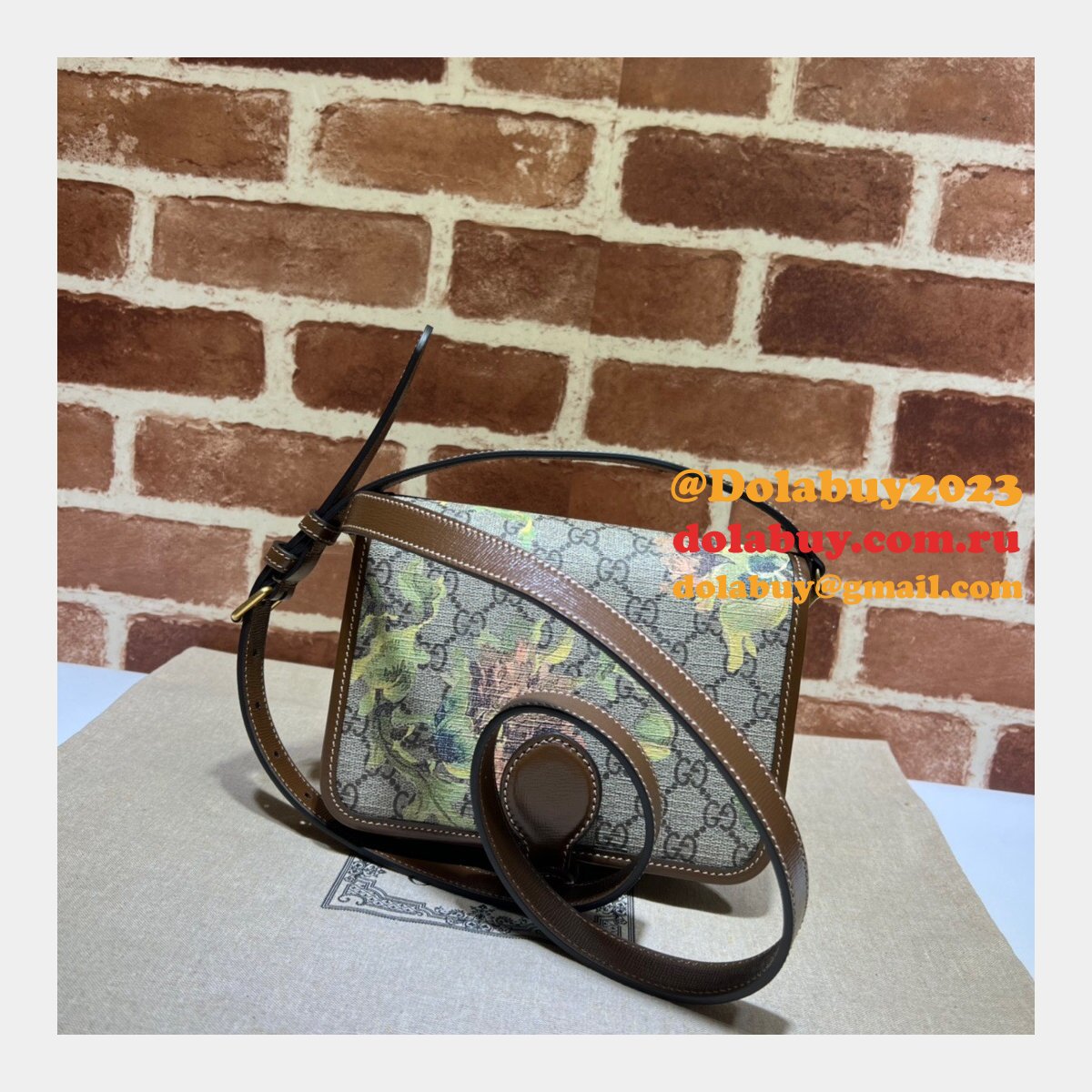 the highest quality fake G*u*i 671620 shoulder bag with interlocking g